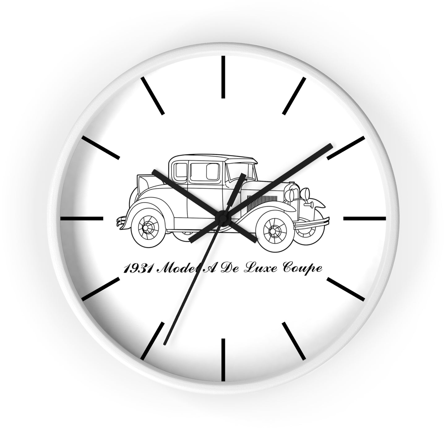 1931 De Luxe Coupe Wall Clock