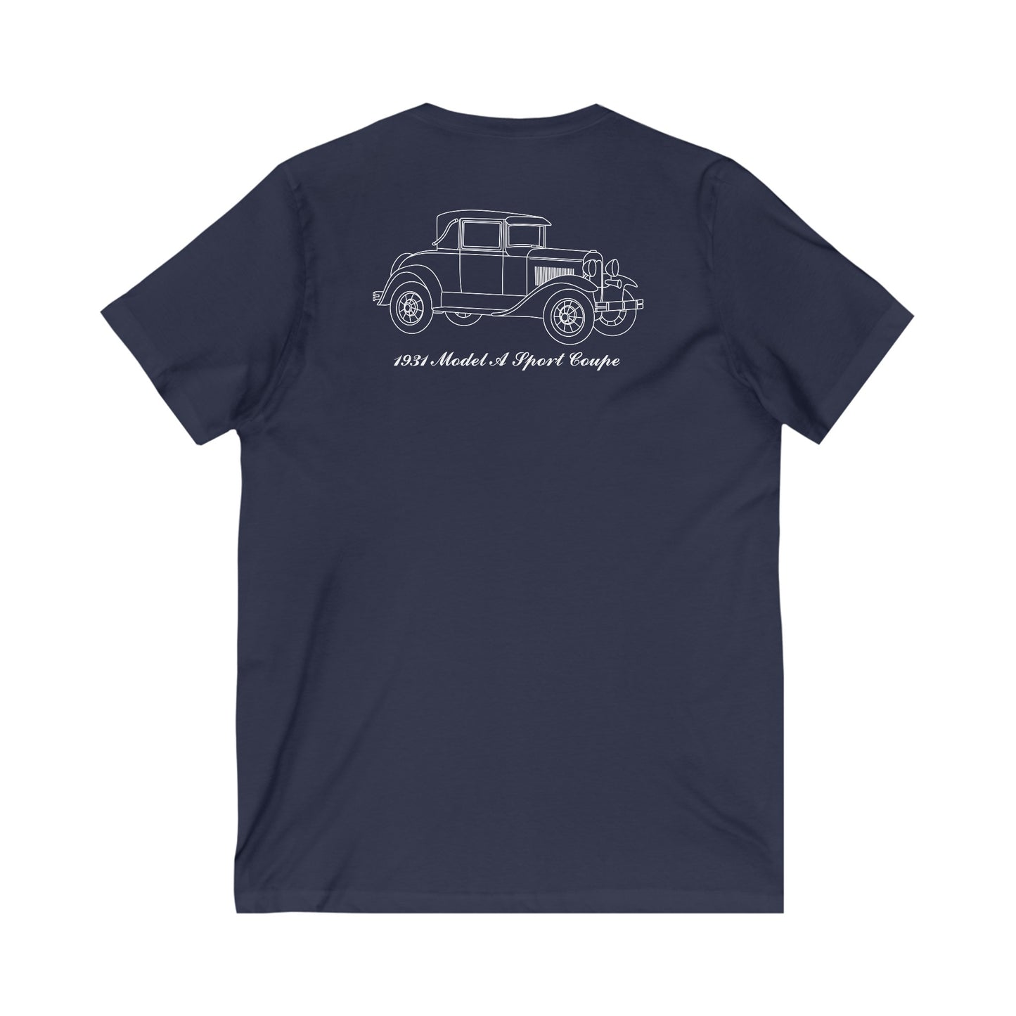 1931 Sport Coupe Women's V-Neck Shirt