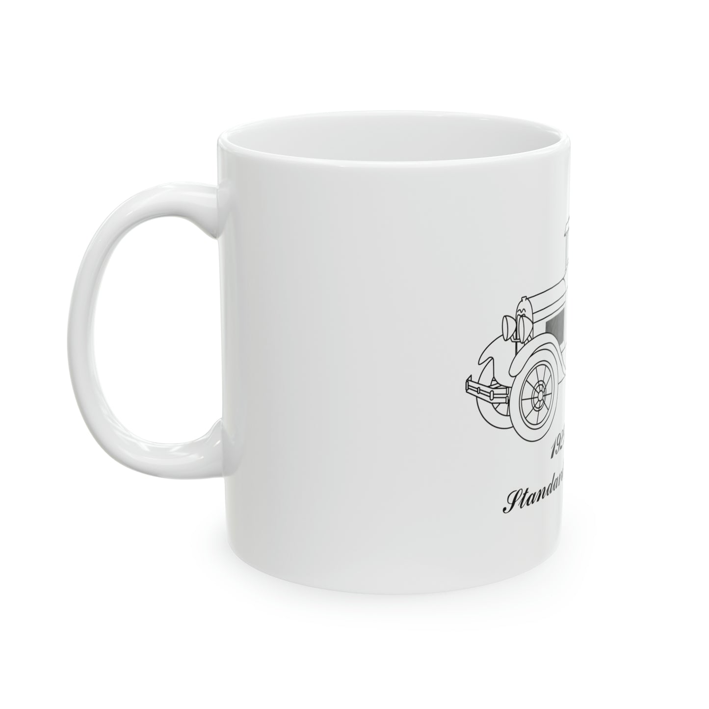 1929 Standard Fordor Sedan (2-Window) White Mug