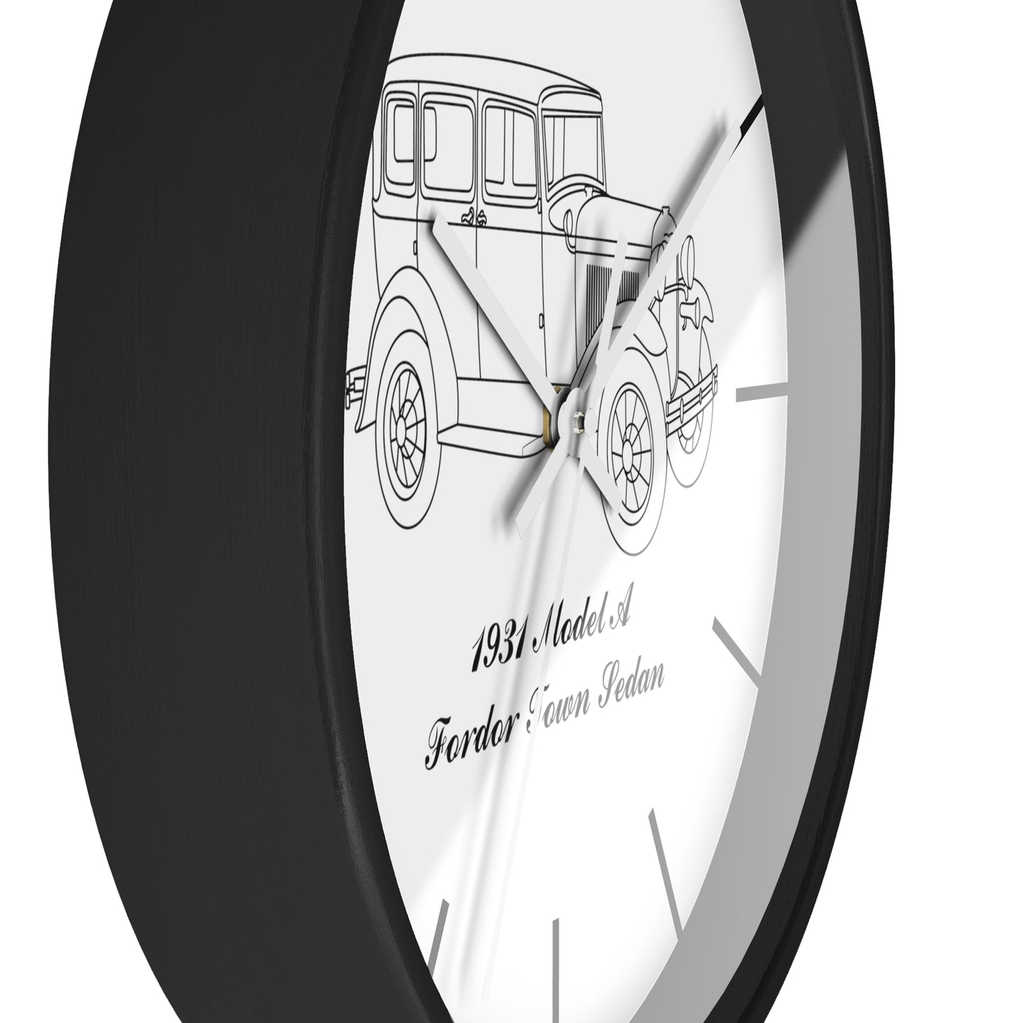 1931 Fordor Town Sedan Wall Clock