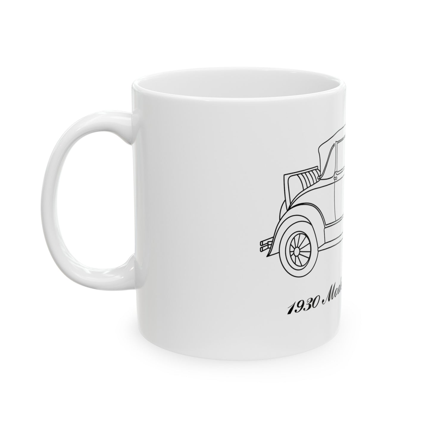 1930 Cabriolet White Mug