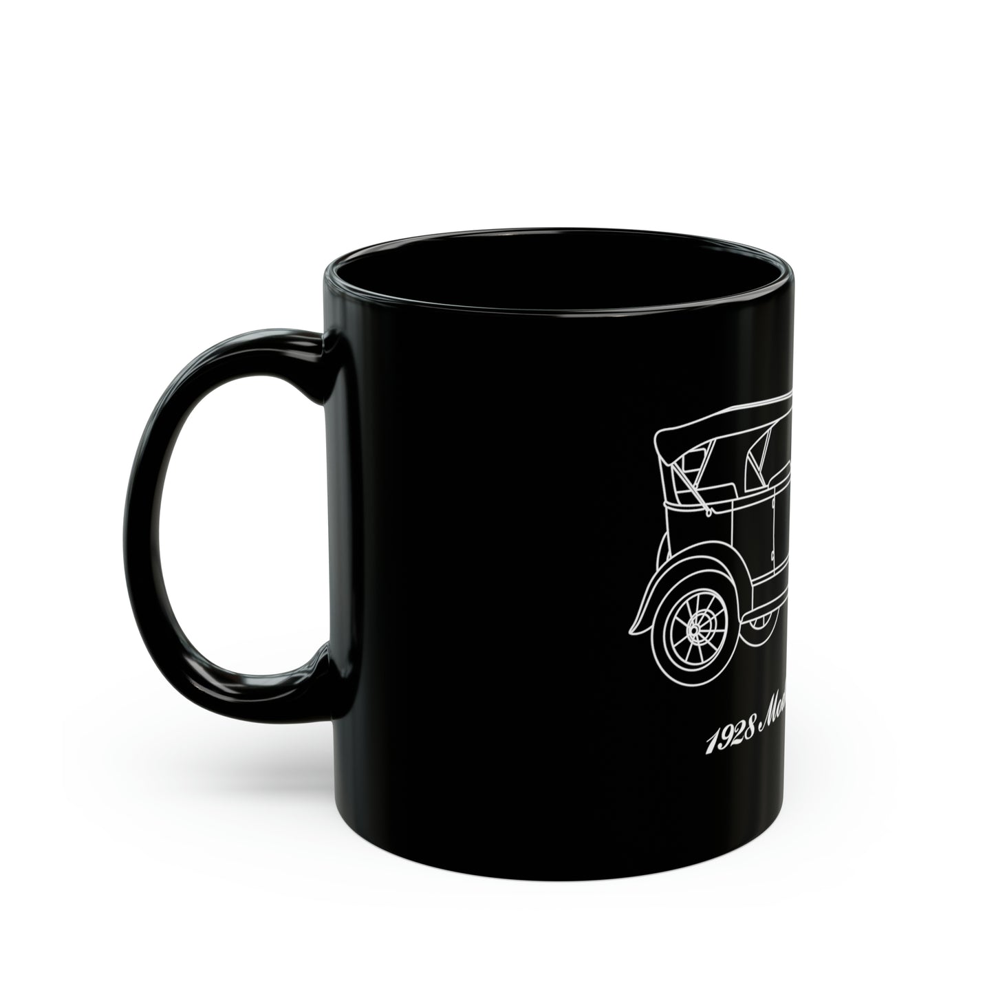1928 Phaeton Black Mug
