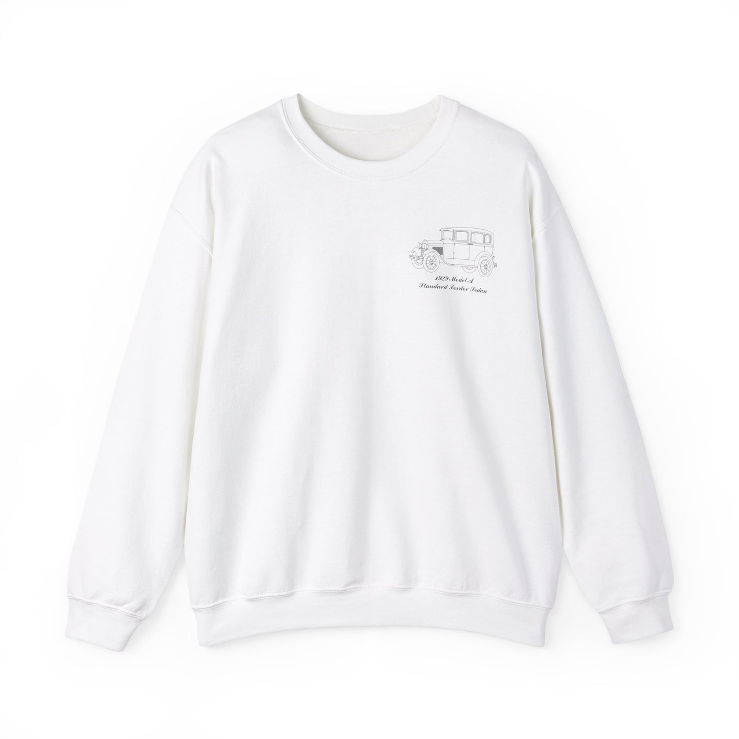 1929 Standard Fordor Sedan (3-Window) Crewneck Sweatshirt