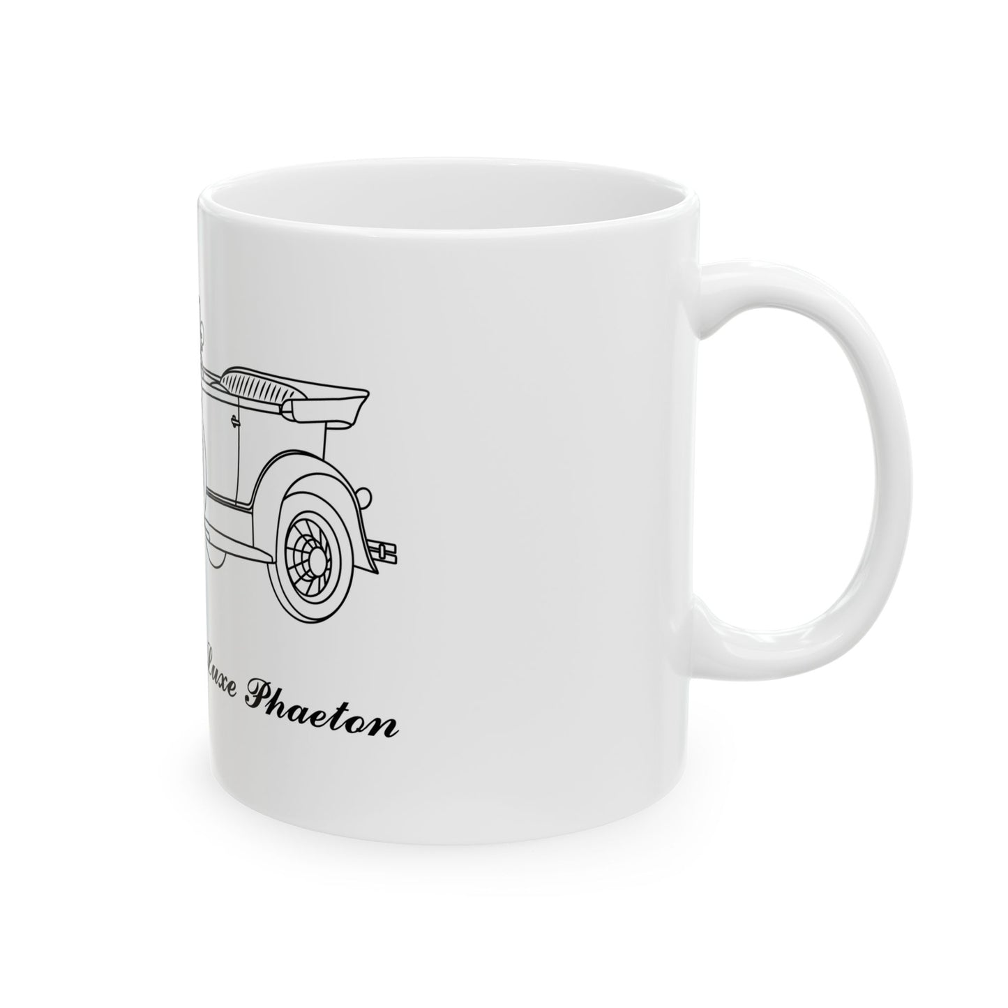 1930 De Luxe Phaeton White Mug