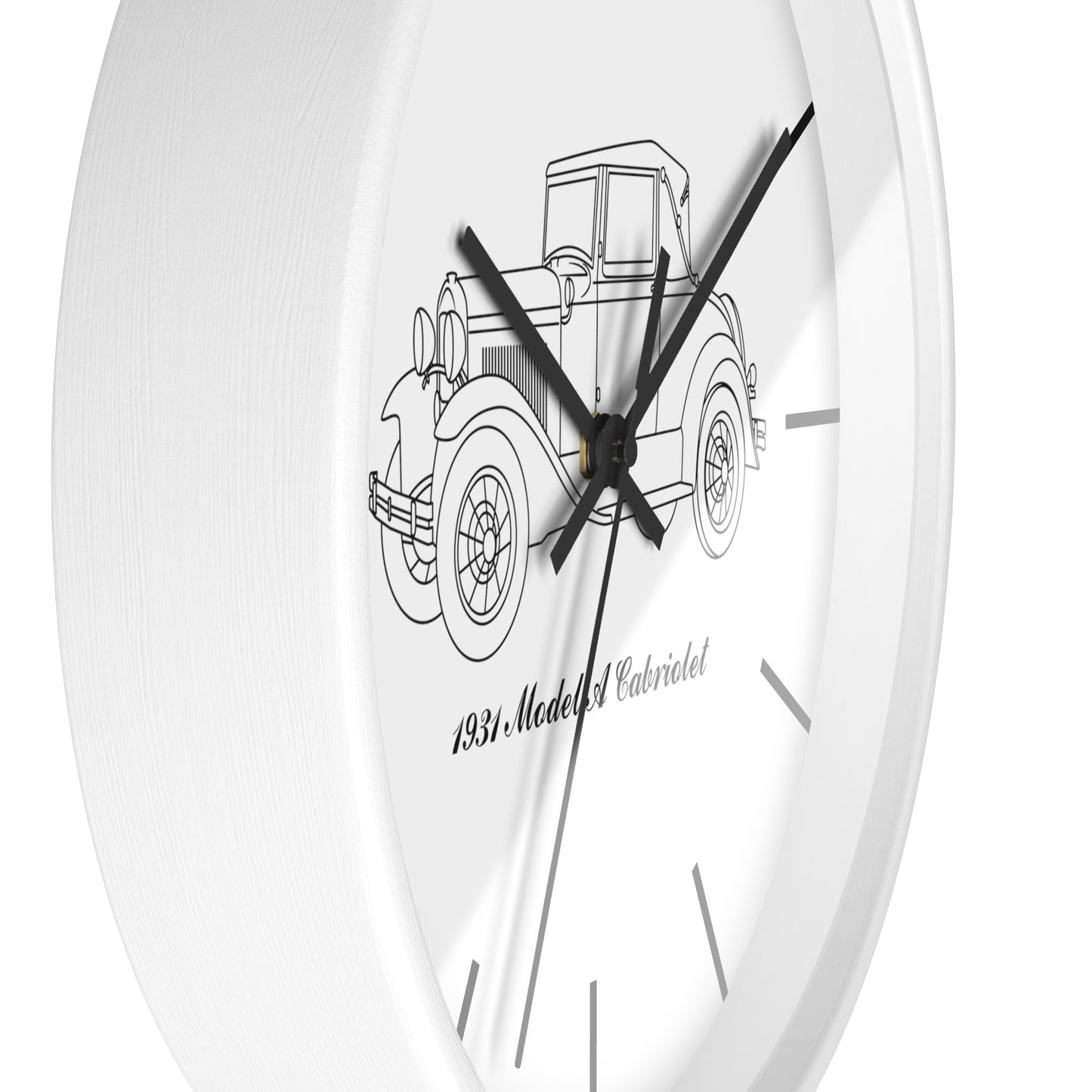 1931 Cabriolet Wall Clock