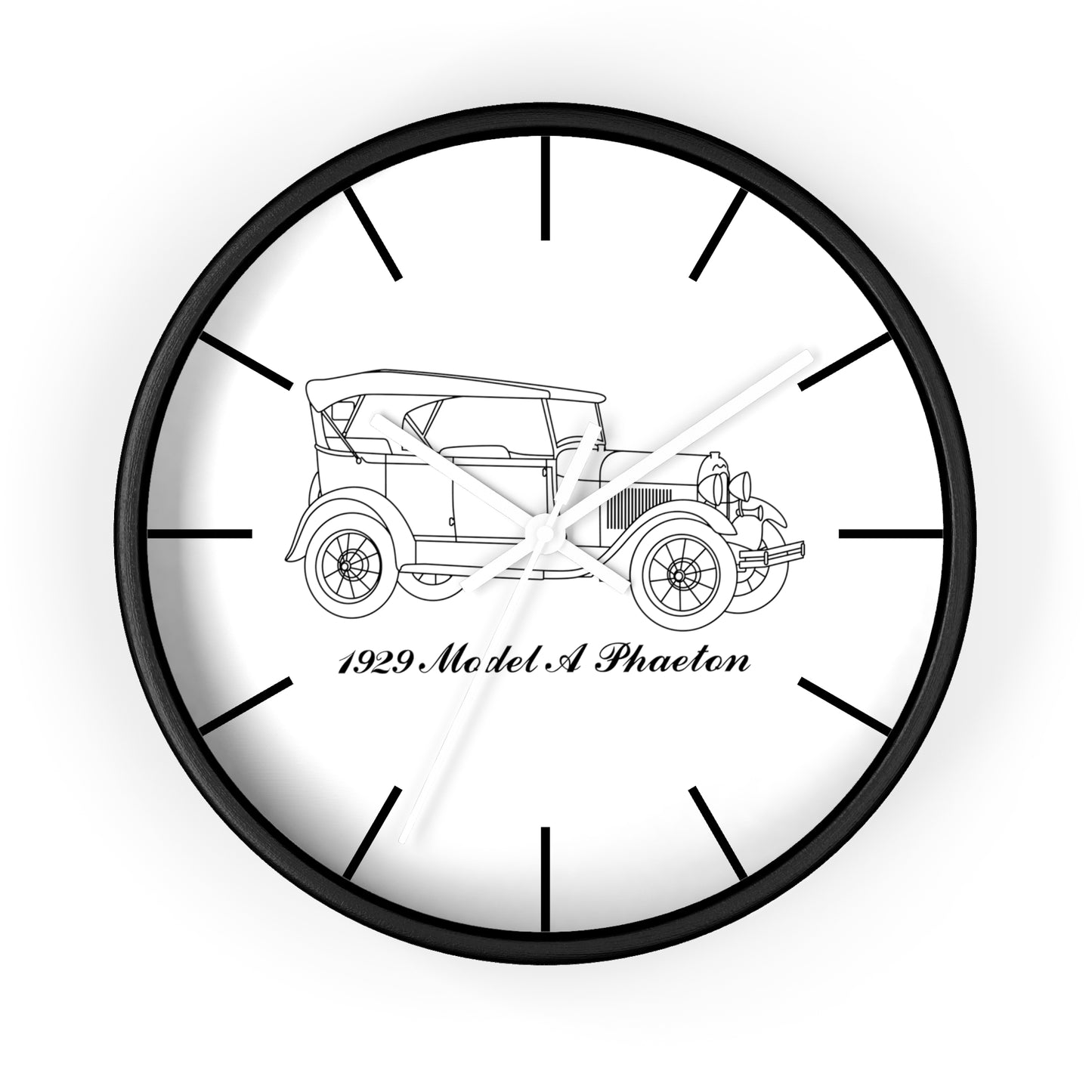 1929 Phaeton Wall Clock