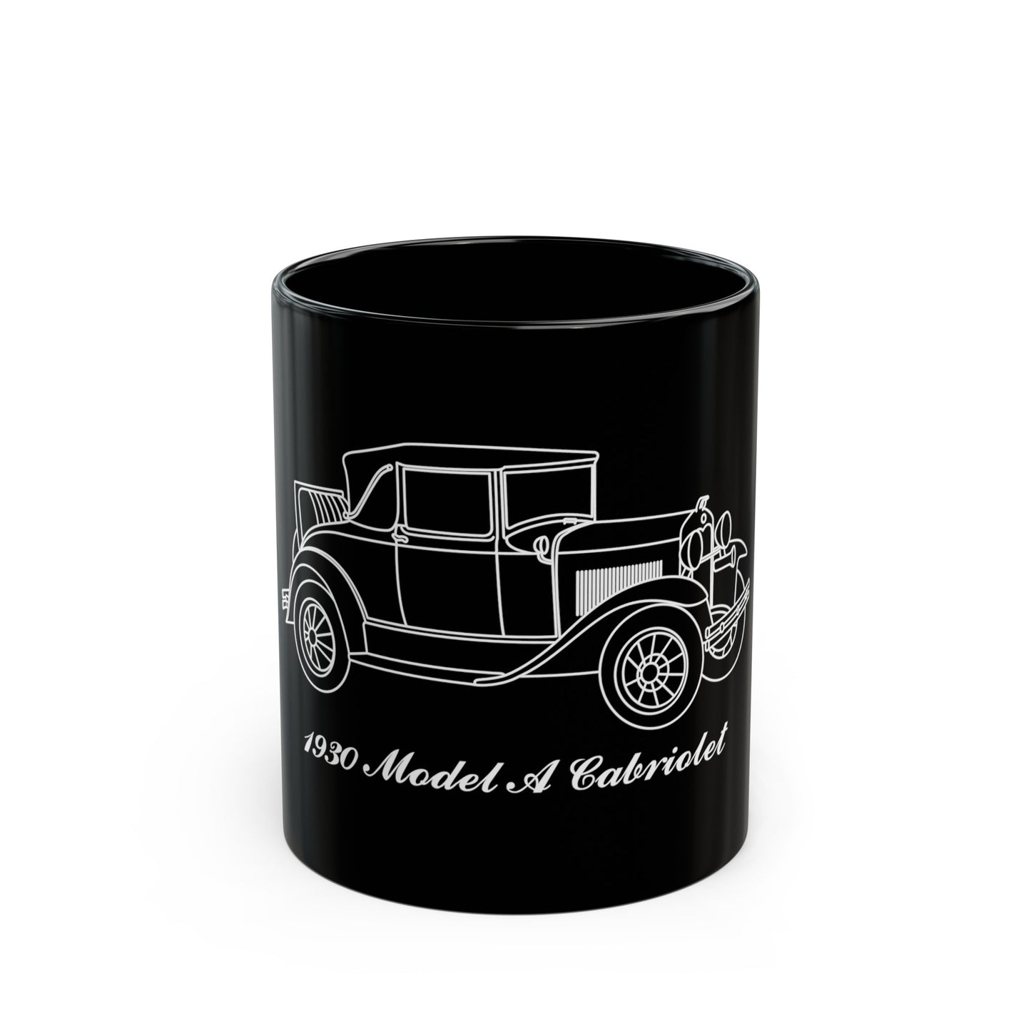 1930 Cabriolet Black Mug