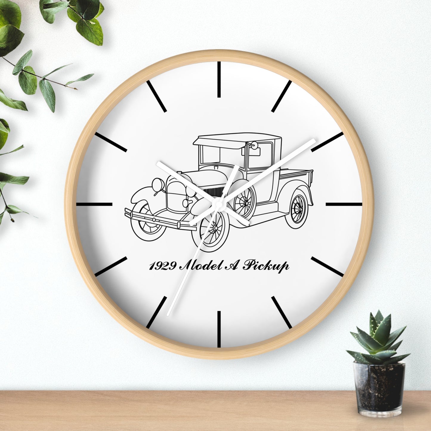 1929 Pickup Wall Clock