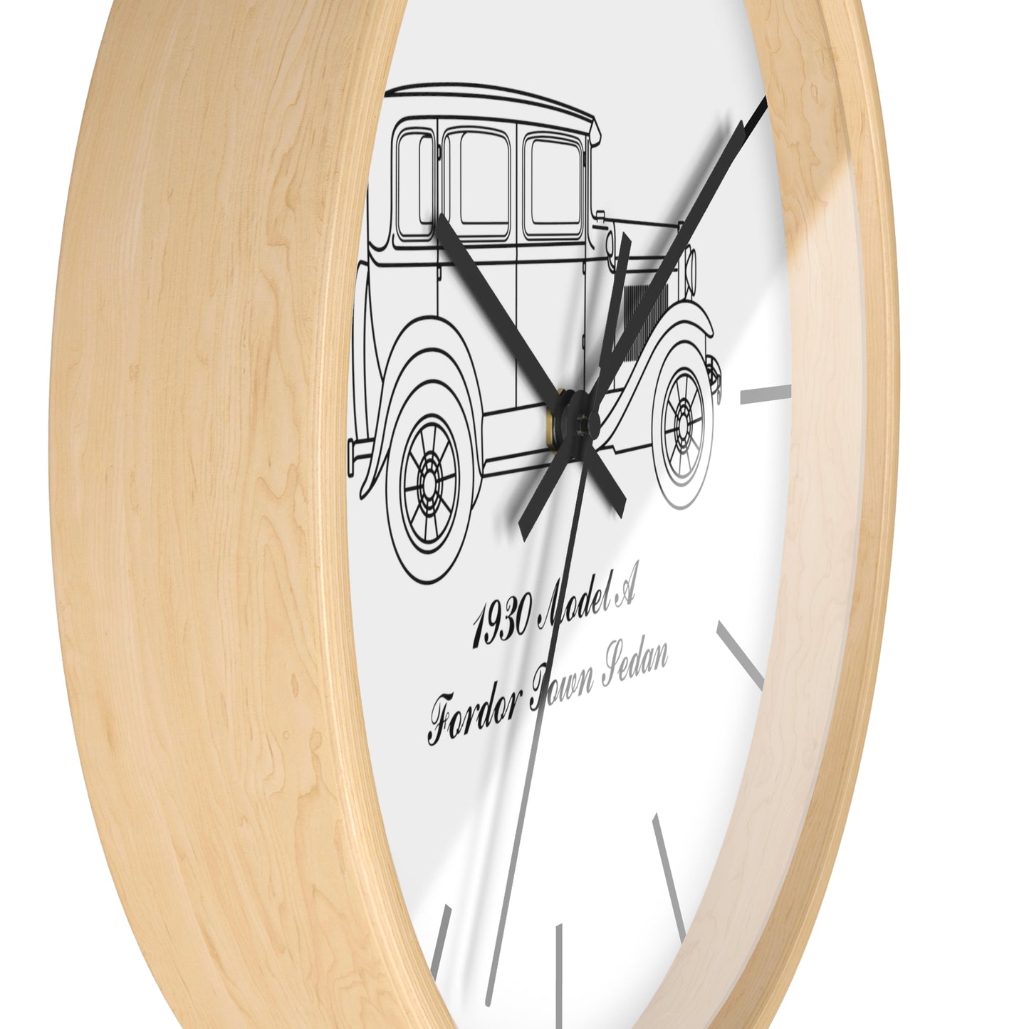 1930 Fordor Town Sedan Wall Clock