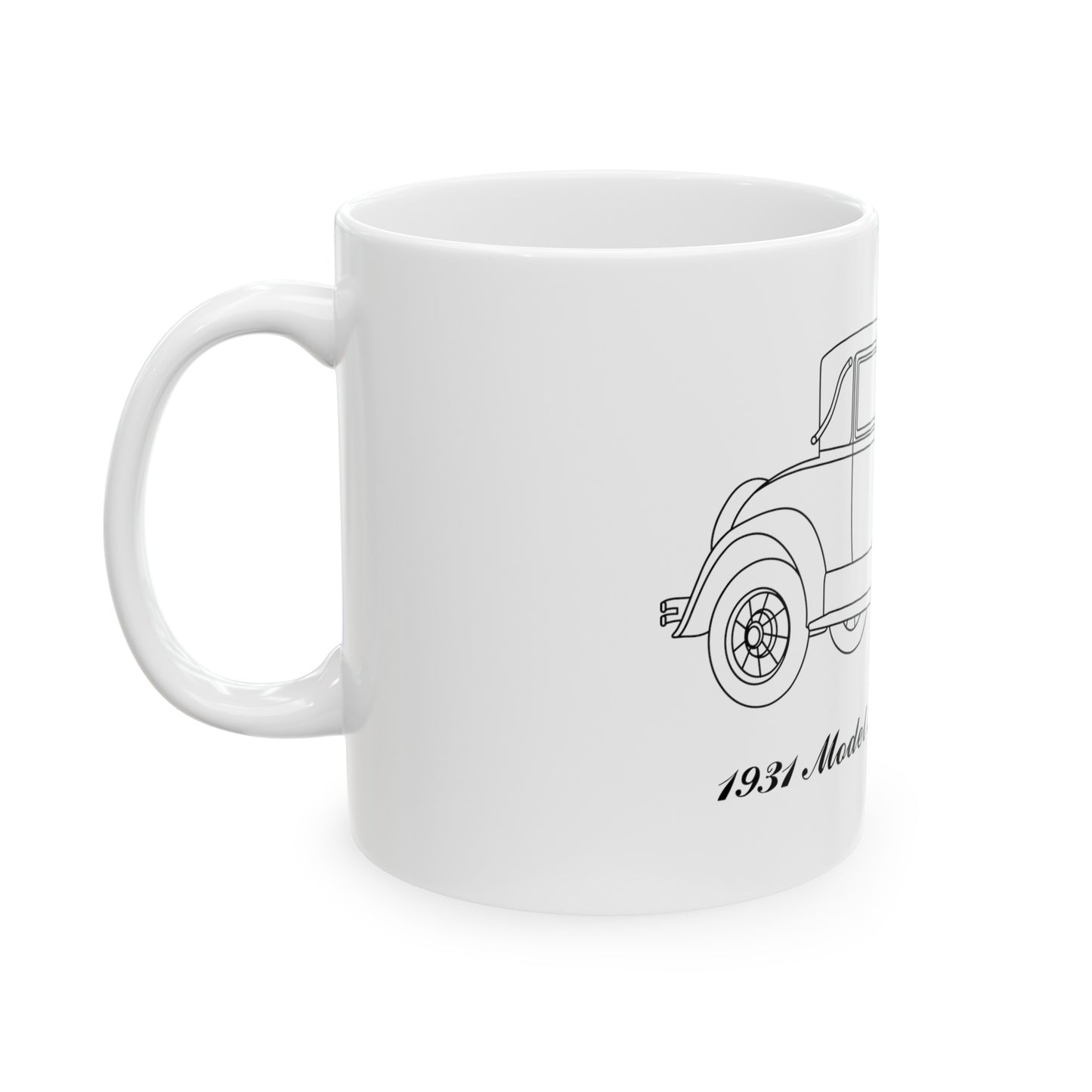 1931 Sport Coupe White Mug