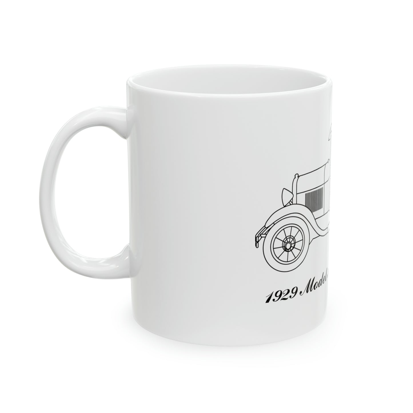 1929 Station Wagon White Mug