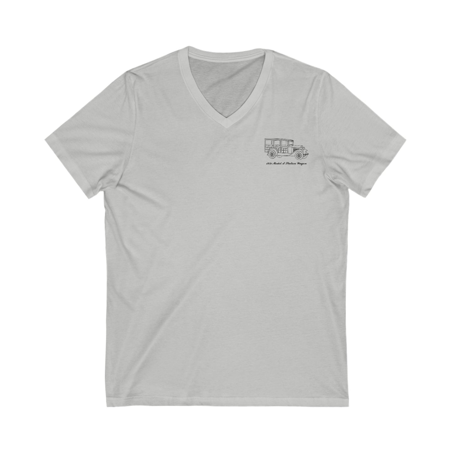 1931 Station Wagon Women's V-Neck Shirt