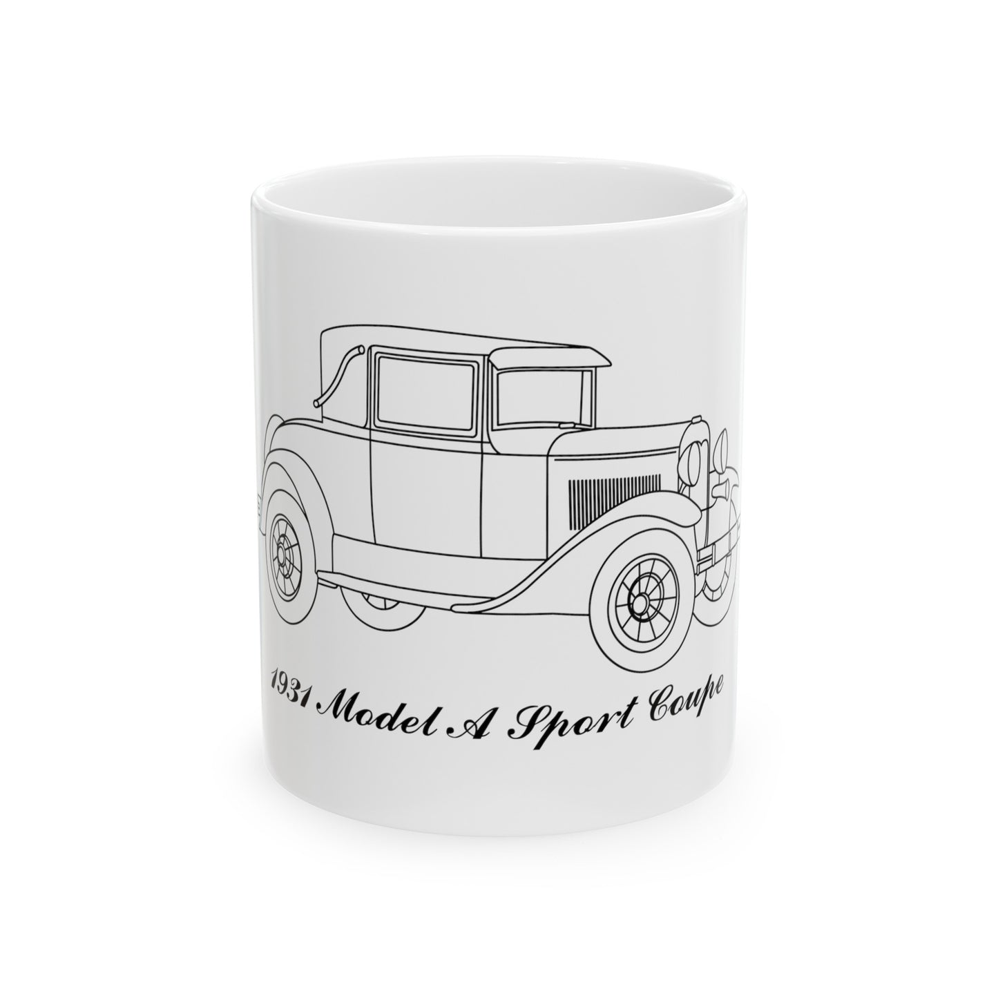 1931 Sport Coupe White Mug