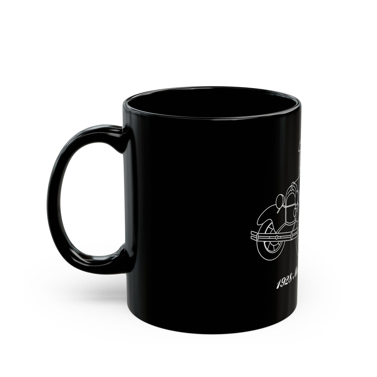 1928 Pickup Black Mug