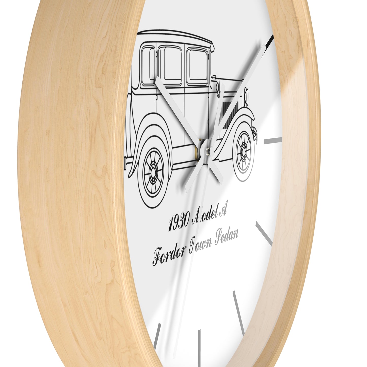 1930 Fordor Town Sedan Wall Clock