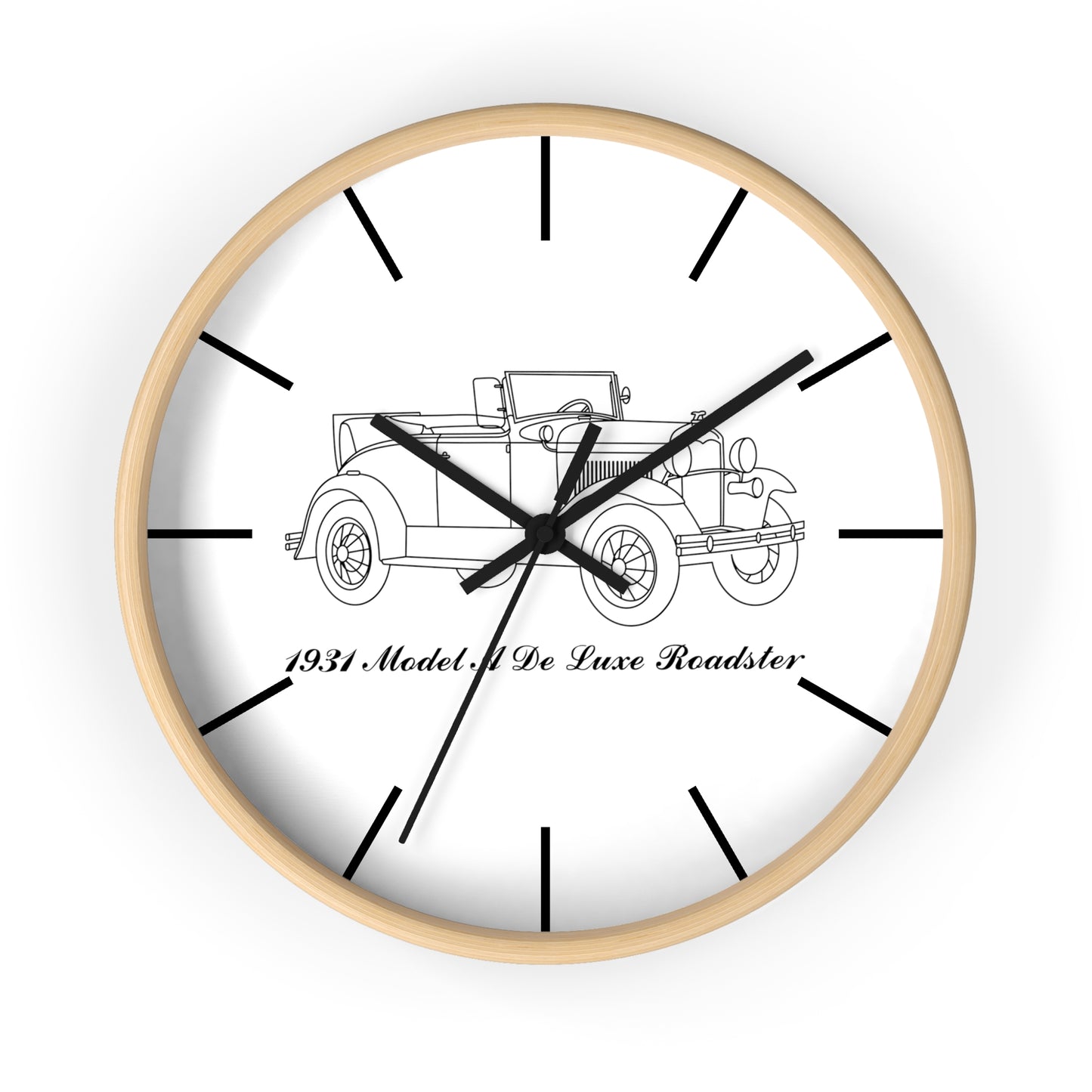 1931 De Luxe Roadster Wall Clock