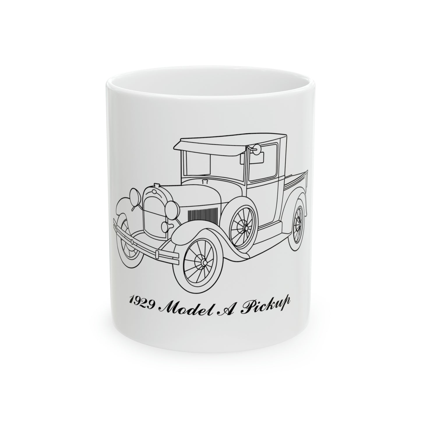 1929 Pickup White Mug