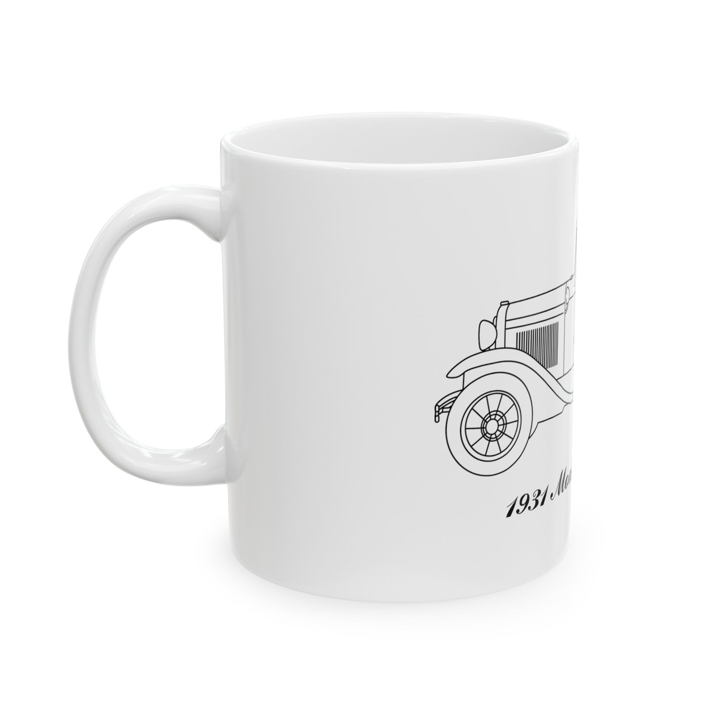 1931 Victoria White Mug