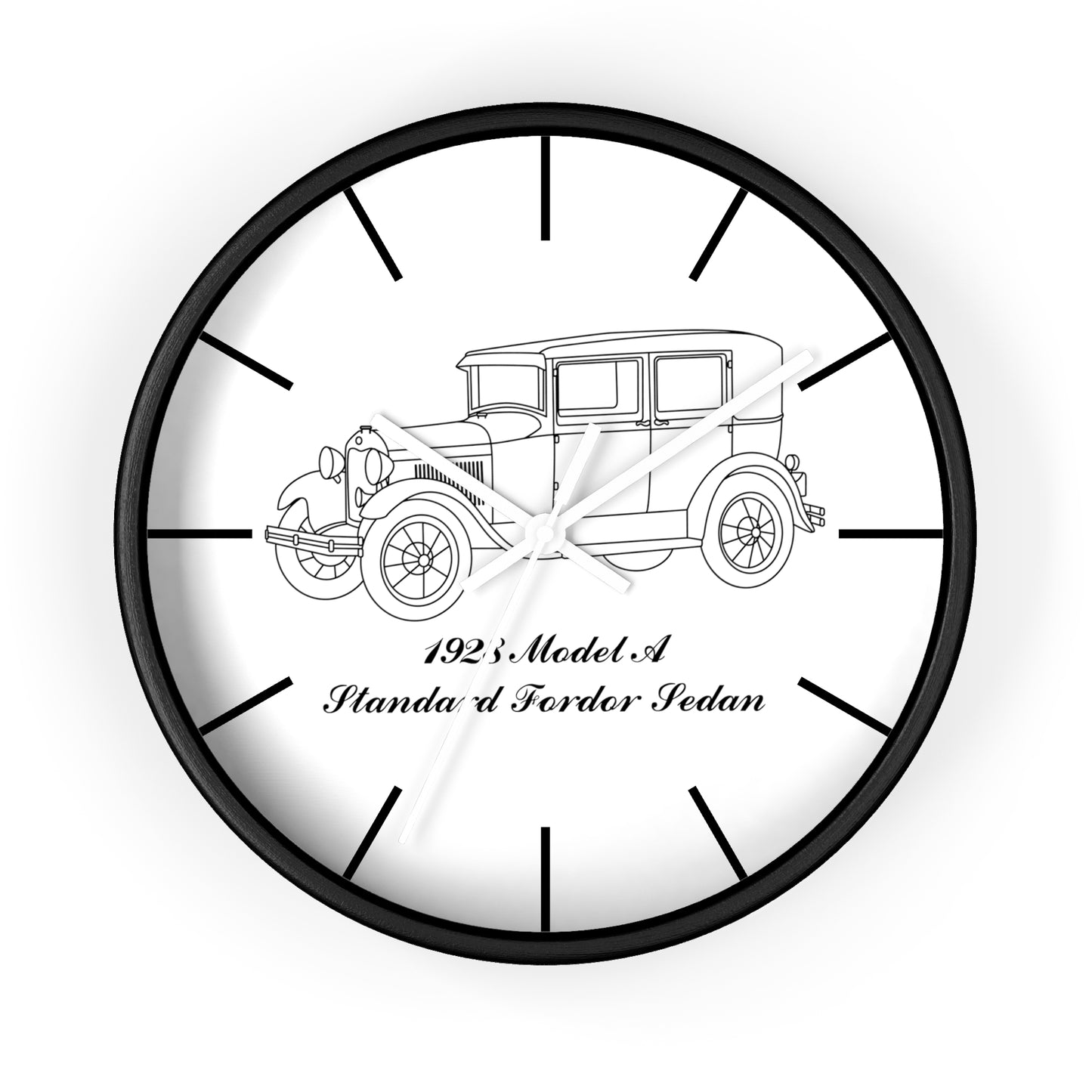 1928 Standard Fordor Sedan Delivery Wall Clock