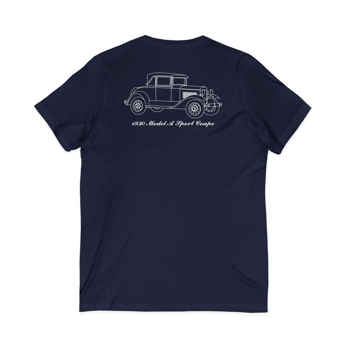 1930 Sport Coupe Women's V-Neck Shirt