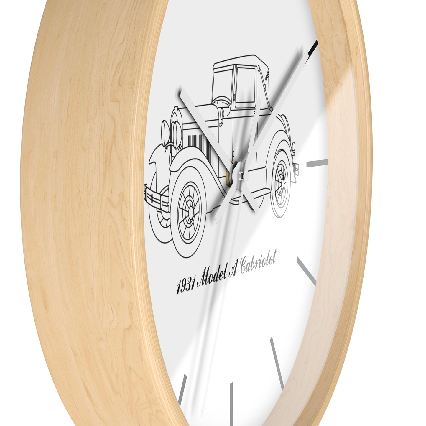 1931 Cabriolet Wall Clock