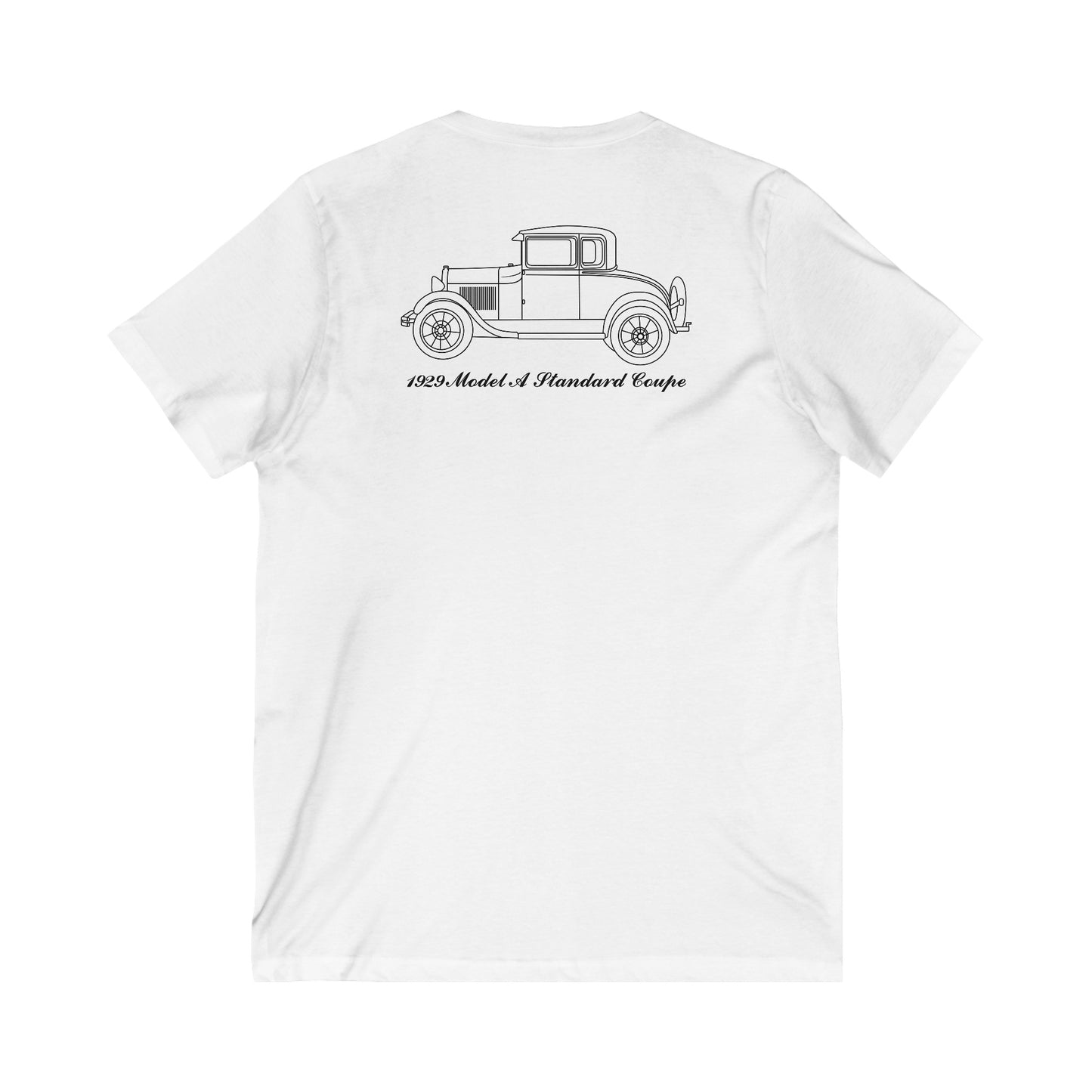1929 Standard Coupe Women's V-Neck Shirt
