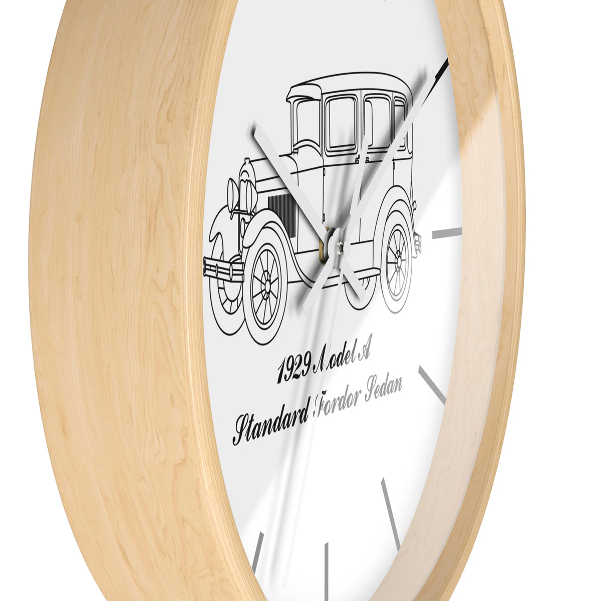1929 Standard Fordor Sedan (3-Window) Wall Clock