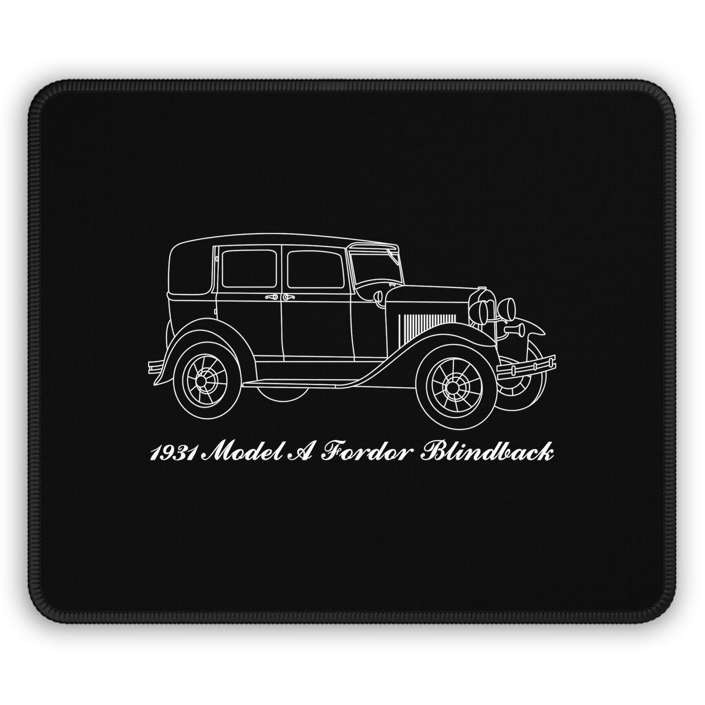 1931 Fordor Town Sedan Blindback Mouse Pad