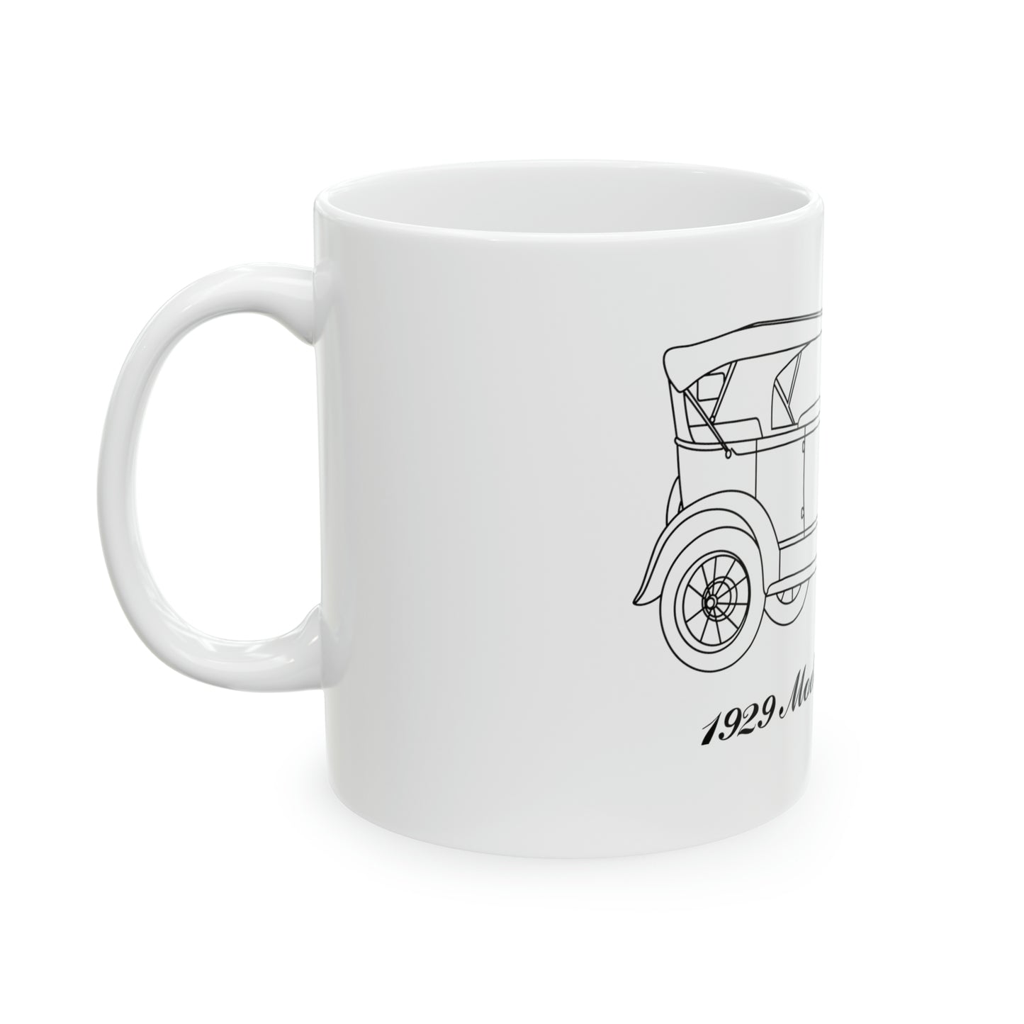 1929 Phaeton White Mug