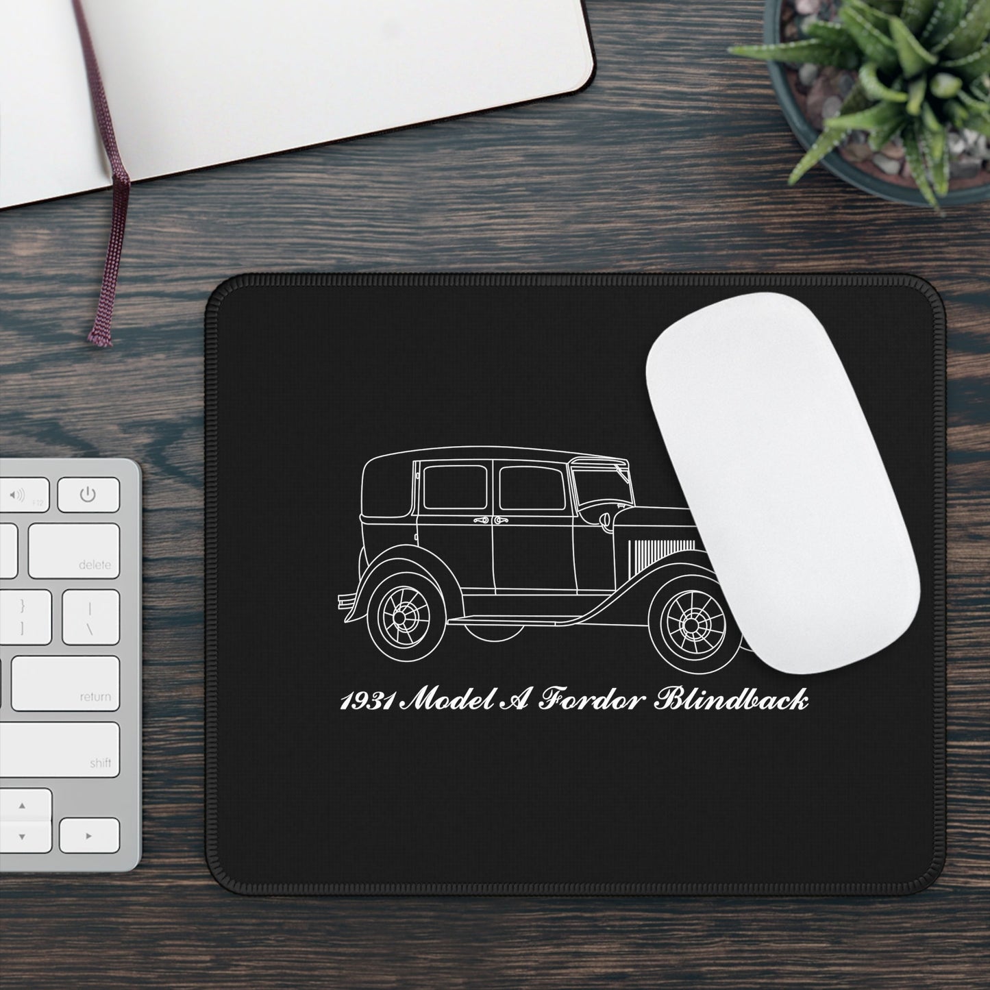 1931 Fordor Town Sedan Blindback Mouse Pad