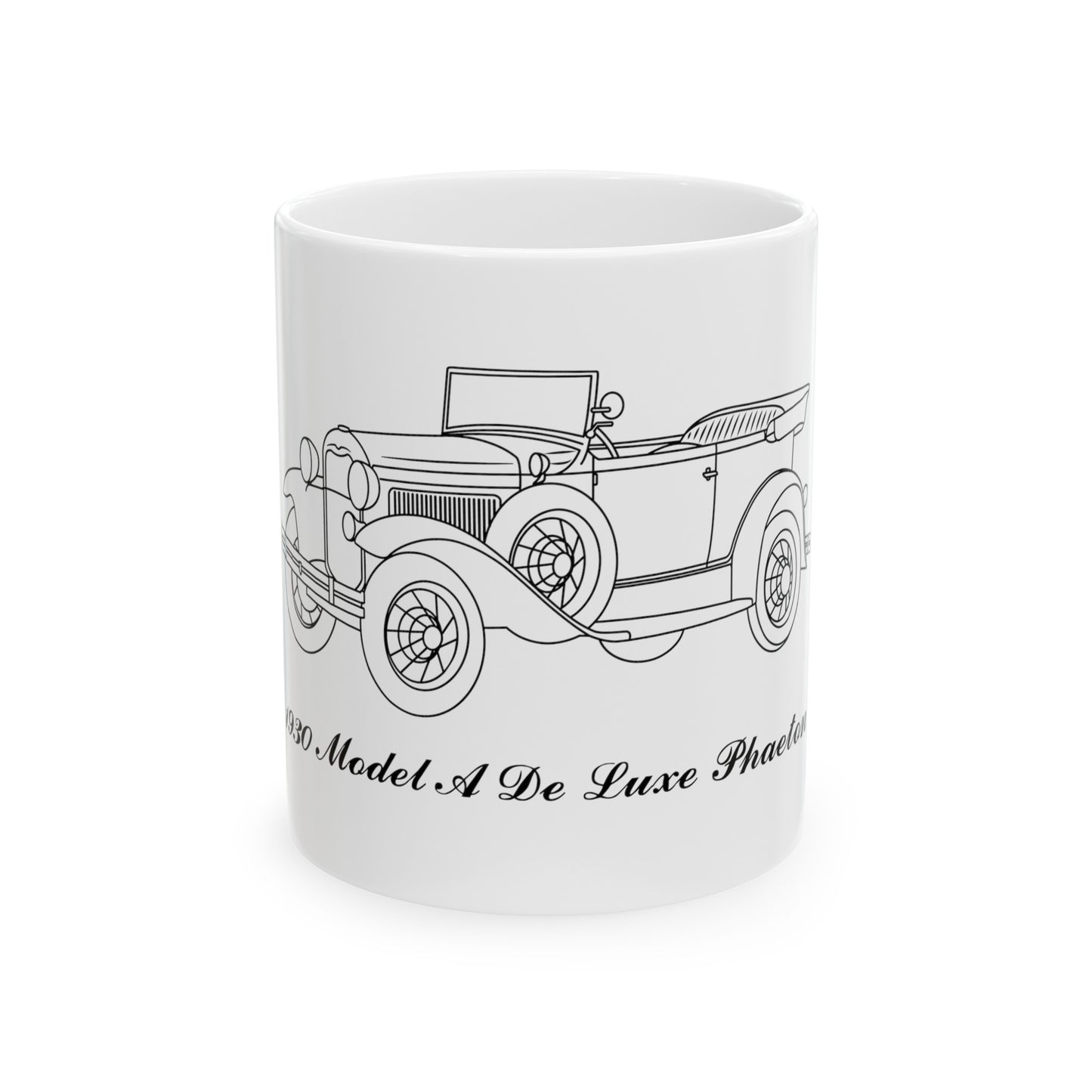 1930 De Luxe Phaeton White Mug