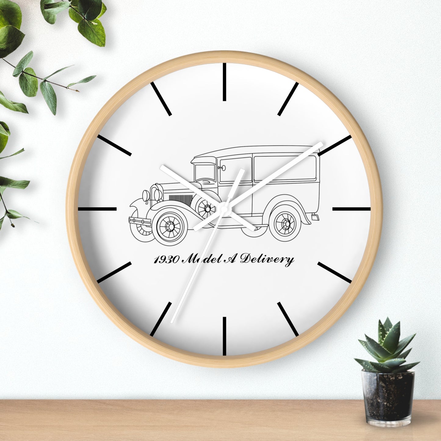 1930 Delivery Wall Clock