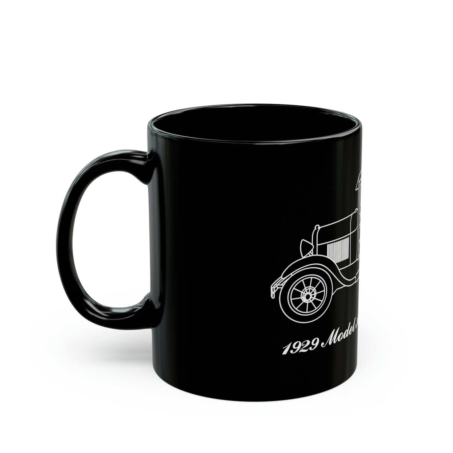 1929 Station Wagon Black Mug