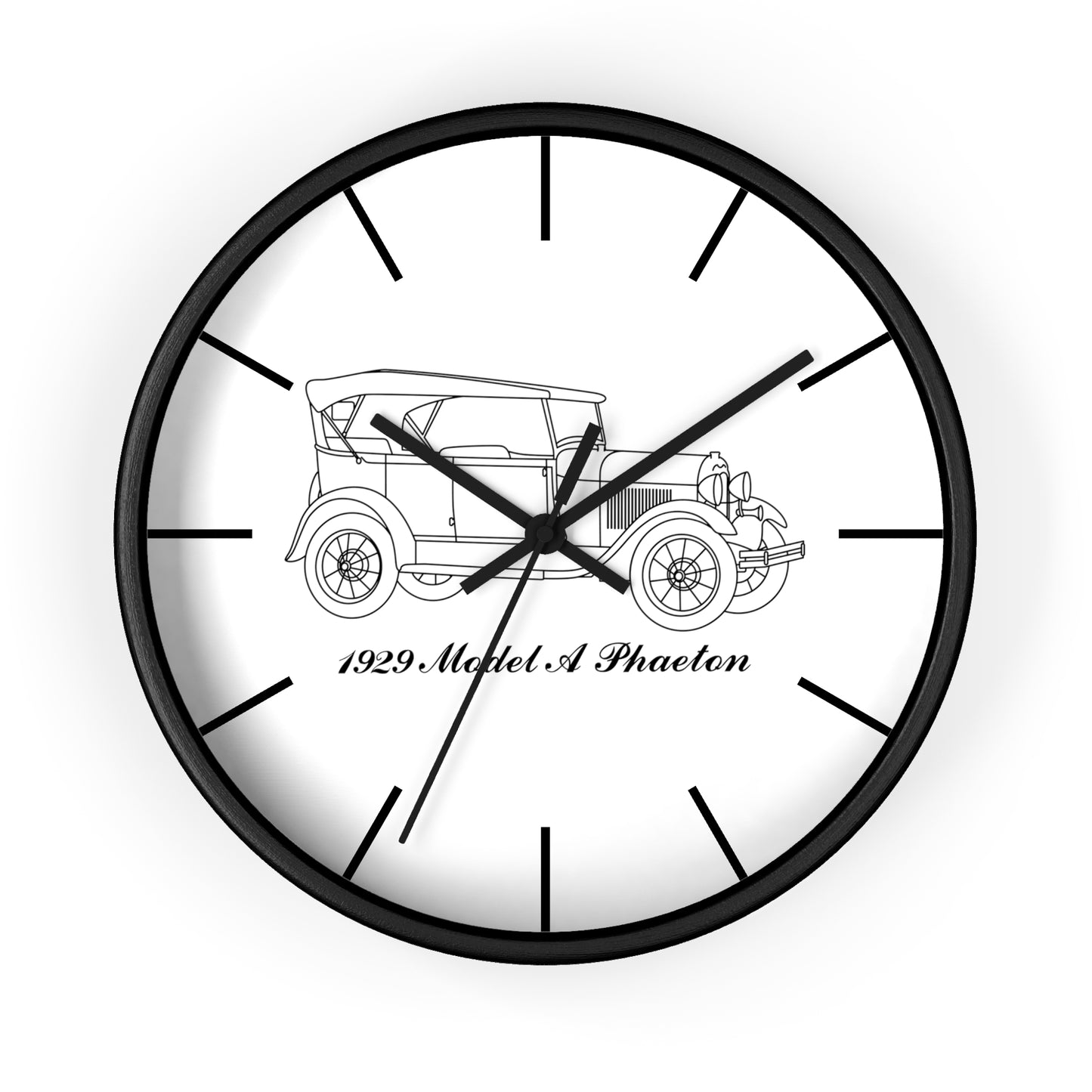 1929 Phaeton Wall Clock