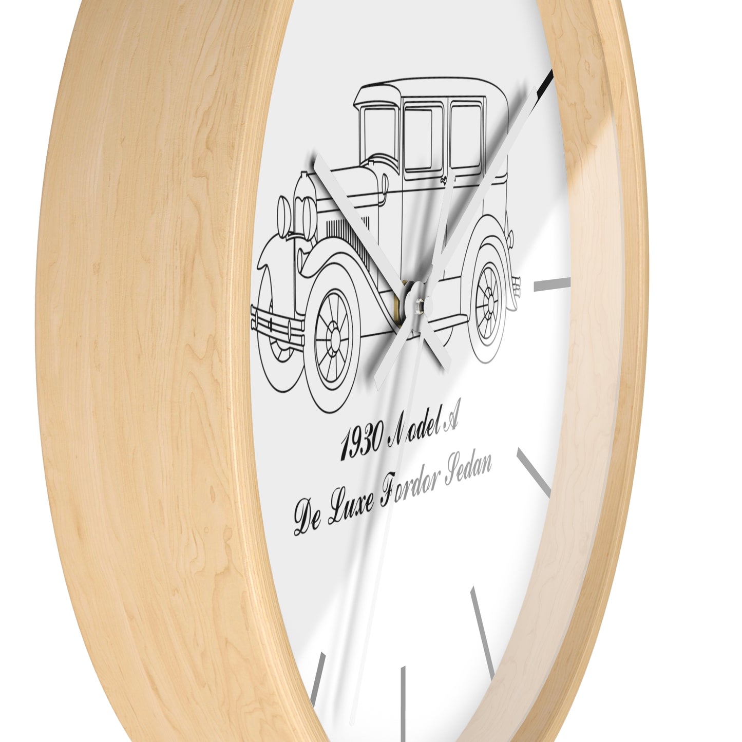 1930 De Luxe Fordor Sedan Wall Clock