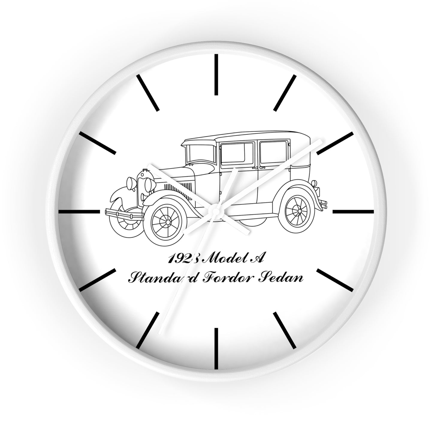 1928 Standard Fordor Sedan Delivery Wall Clock