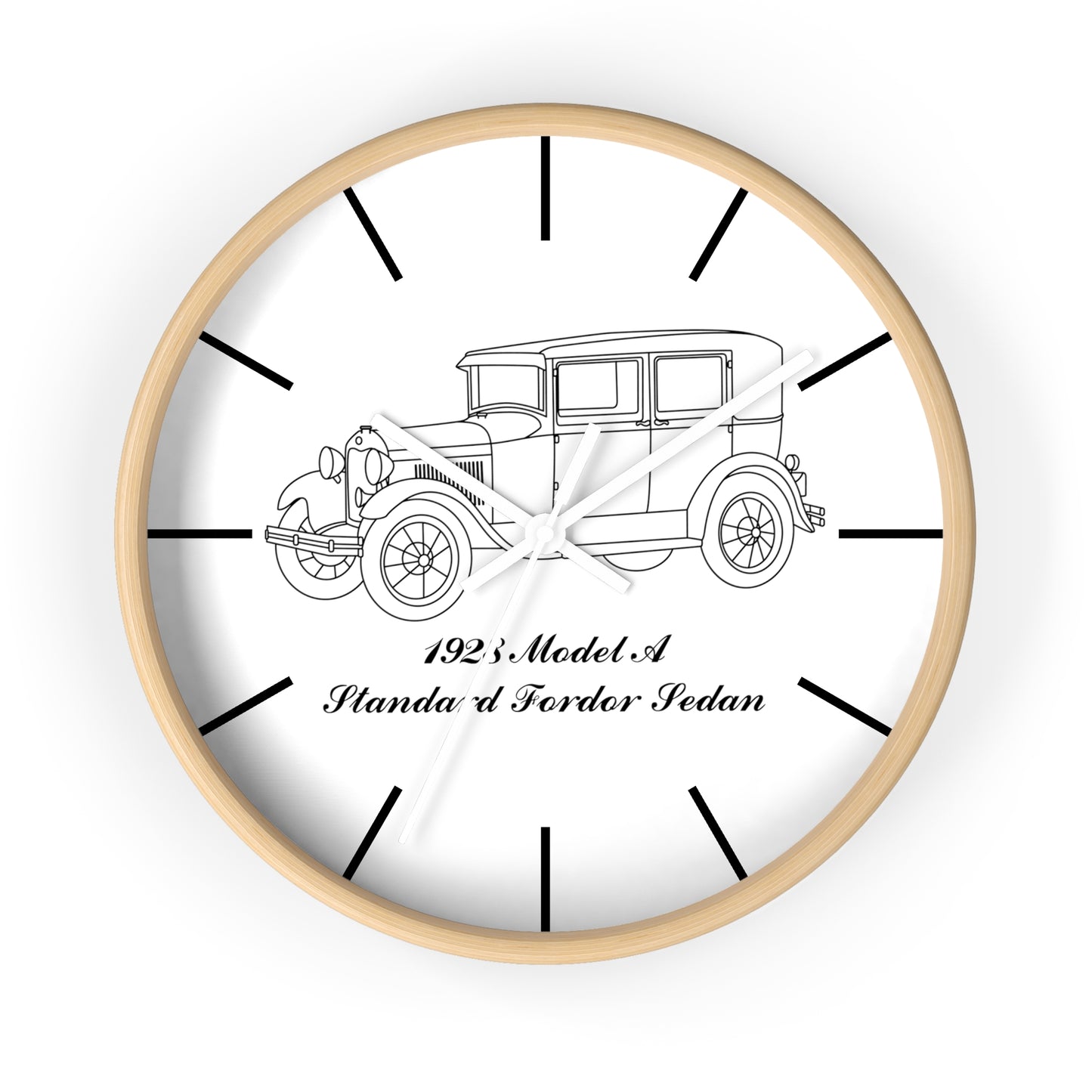 1928 Standard Fordor Sedan Delivery Wall Clock