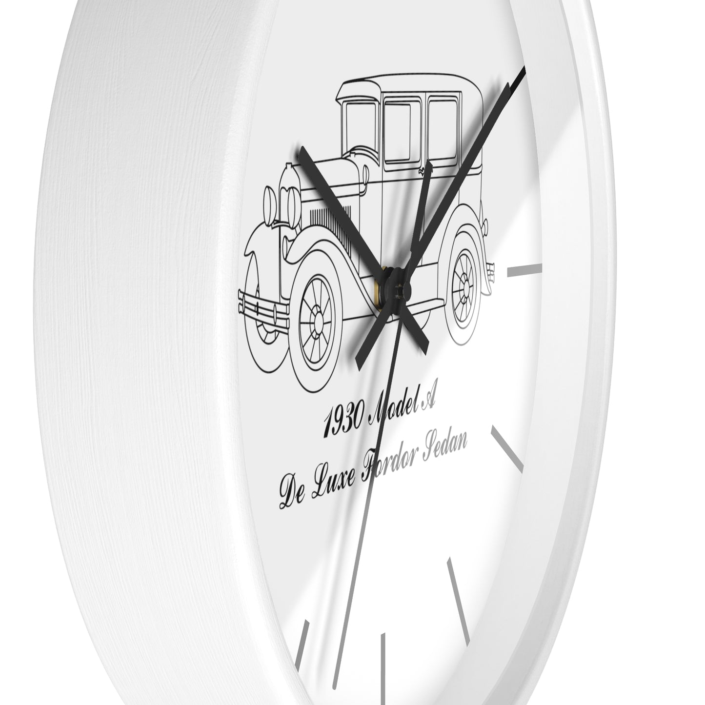 1930 De Luxe Fordor Sedan Wall Clock