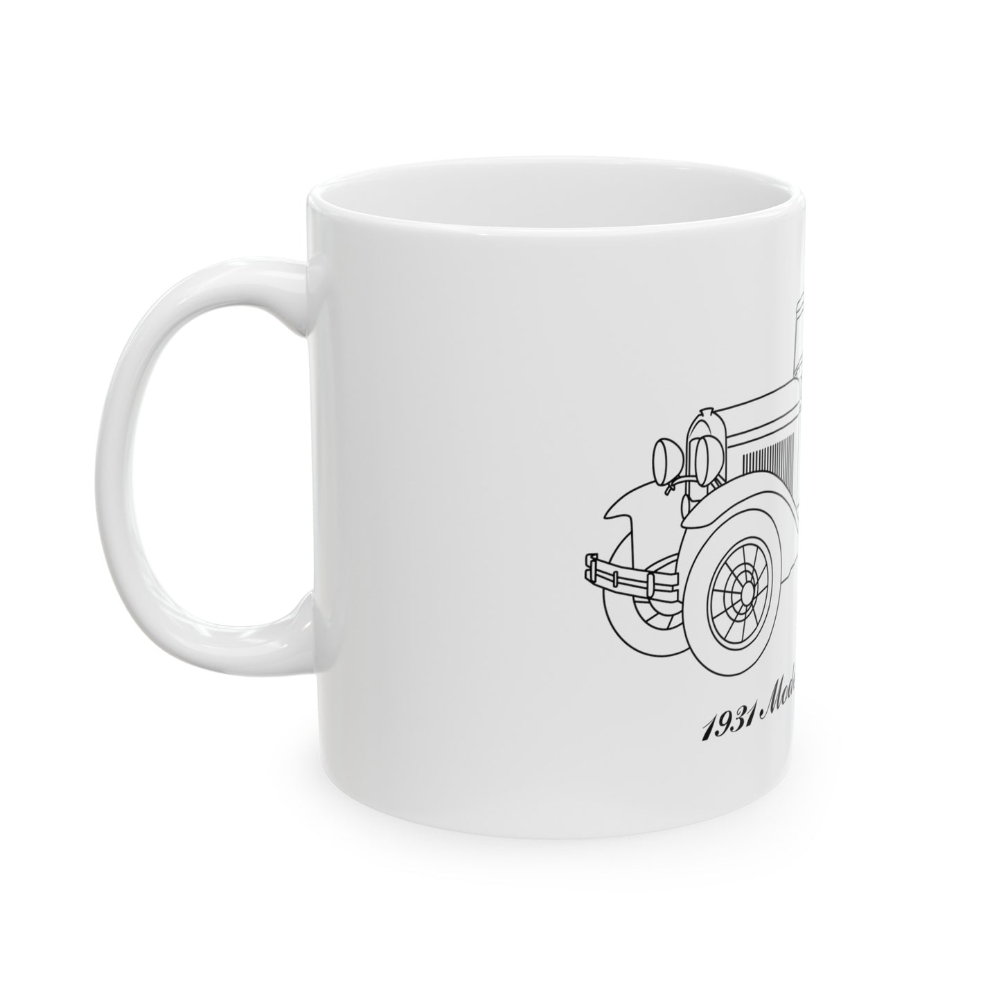 1931 Cabriolet White Mug