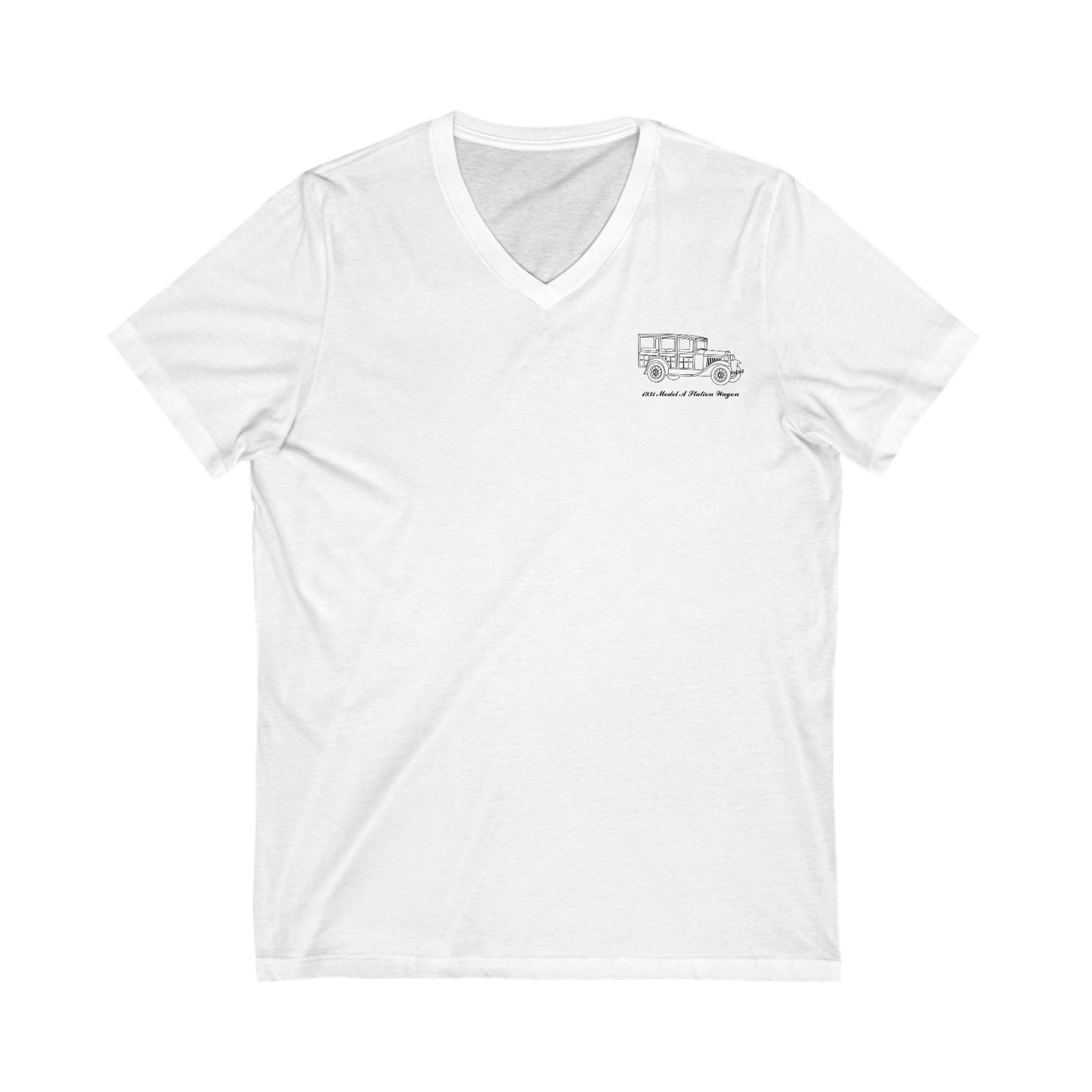 1931 Station Wagon Women's V-Neck Shirt