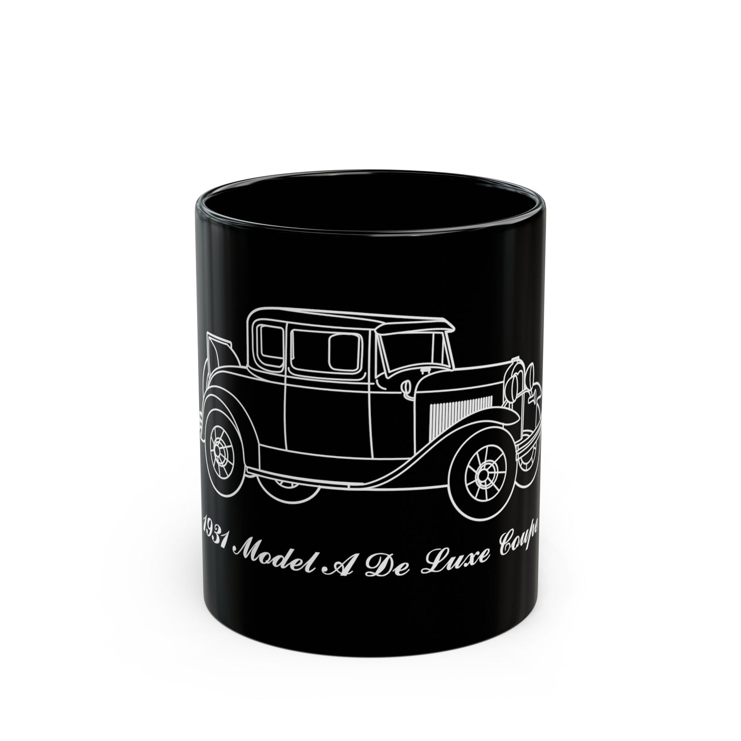 1931 De Luxe Coupe Black Mug