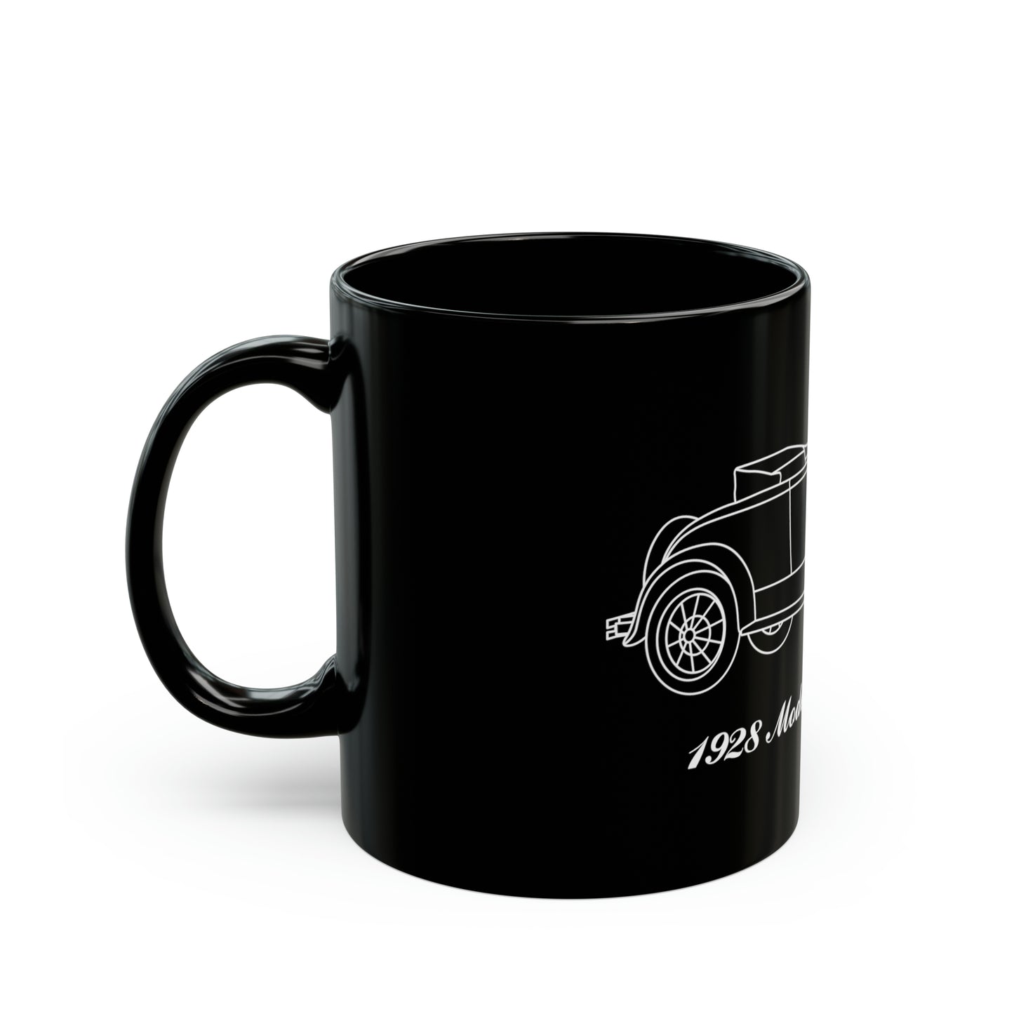 1928 Roadster Black Mug