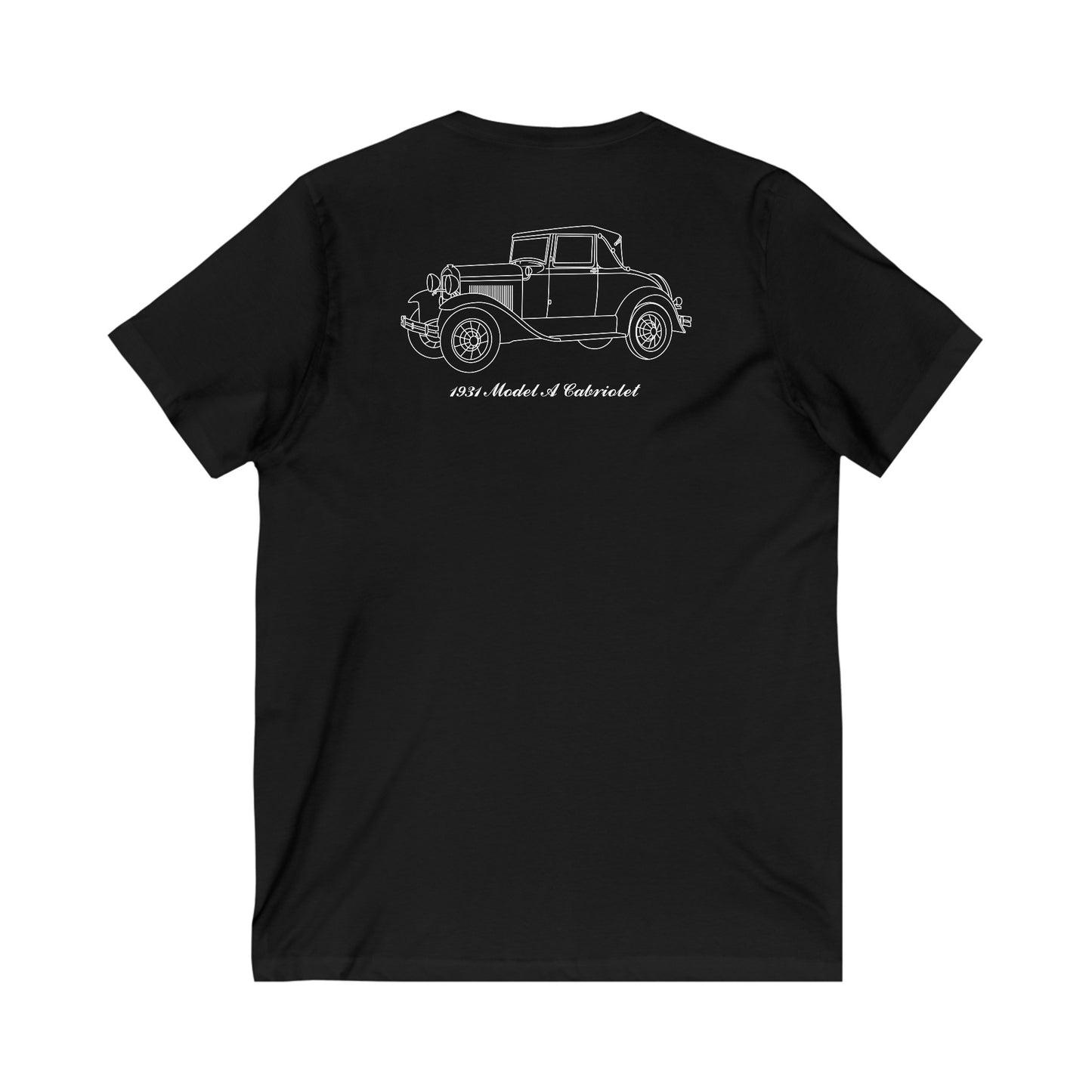 1931 Cabriolet Women's V-Neck Shirt