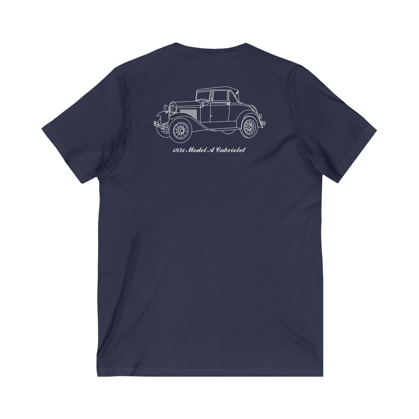 1931 Cabriolet Women's V-Neck Shirt