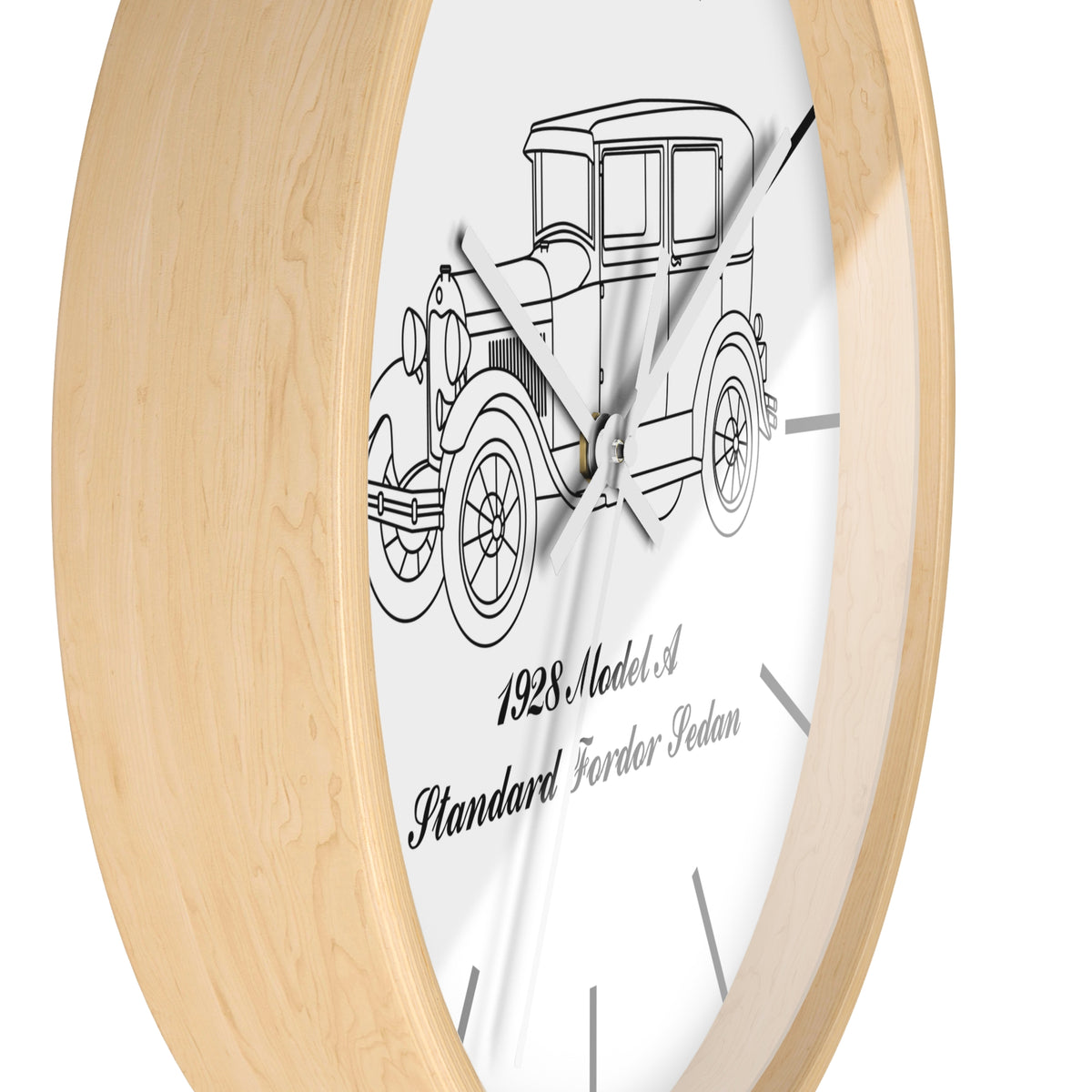 1928 Standard Fordor Sedan Delivery Wall Clock