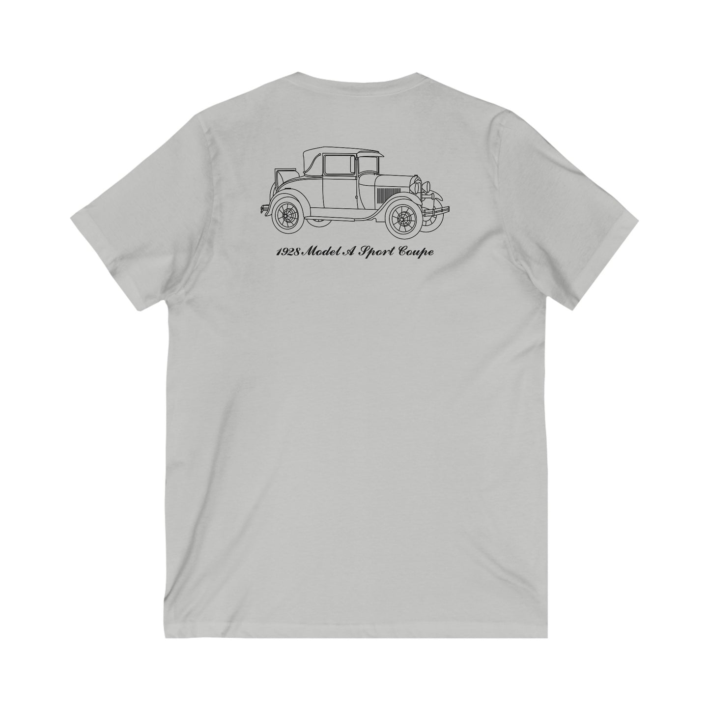 1928 Sport Coupe Women's V-Neck Shirt