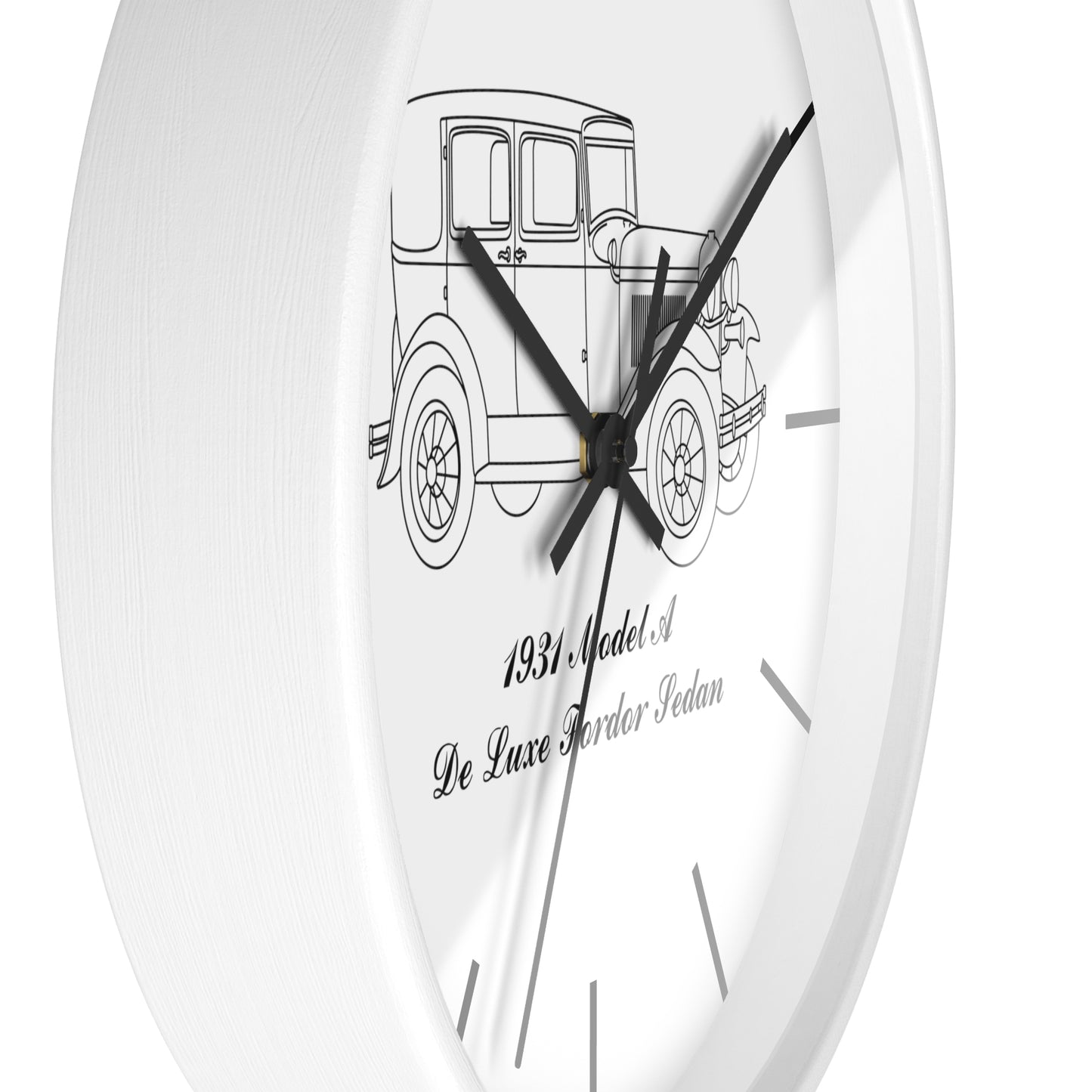 1931 De Luxe Fordor Sedan Wall Clock