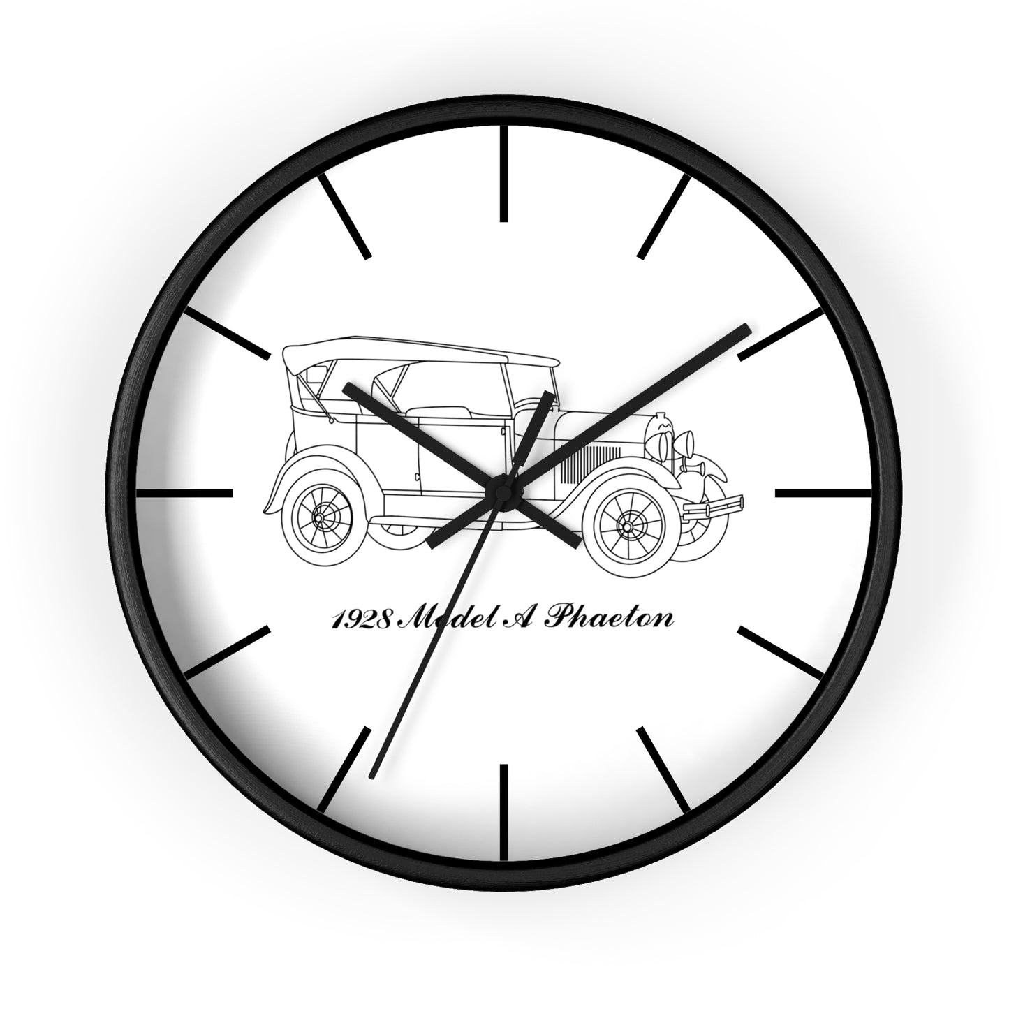1928 Phaeton Wall Clock