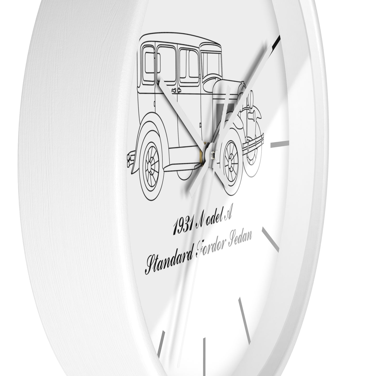 1931 Standard Fordor Sedan Wall Clock
