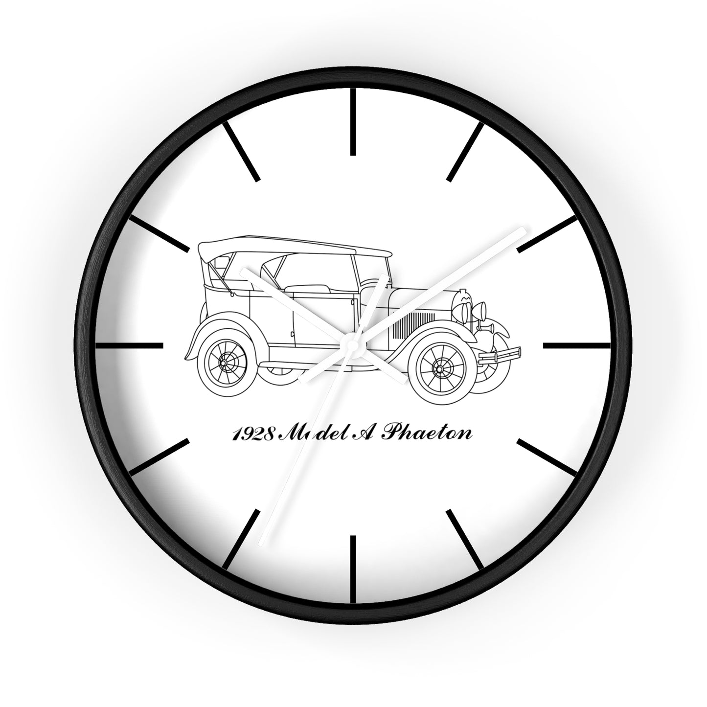 1928 Phaeton Wall Clock